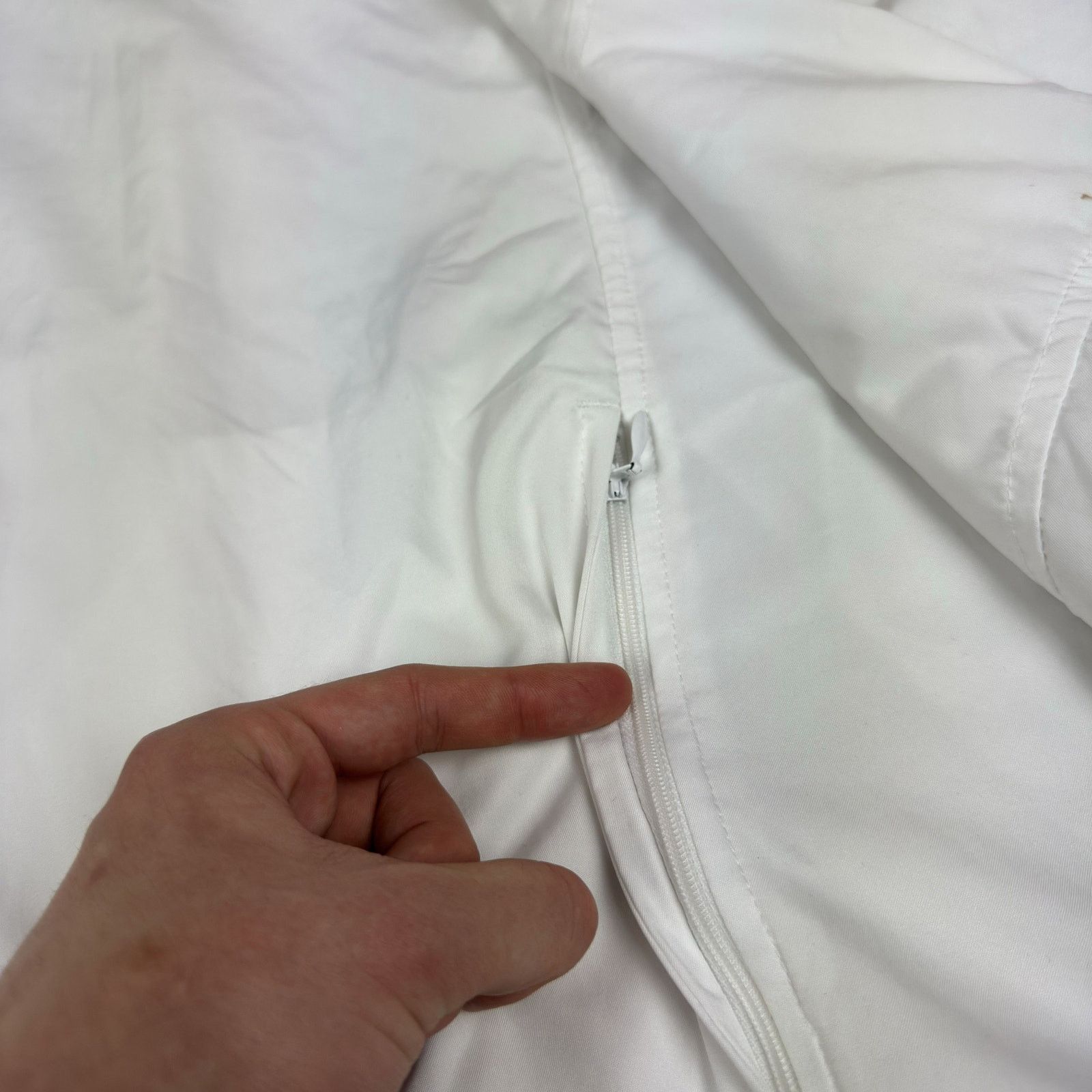 Japanese Brand × Nike × Vintage Nike Womens White Full Zip Pockets Active Sport Jacket Large Size L / US 10 / IT 46 - 10 Thumbnail
