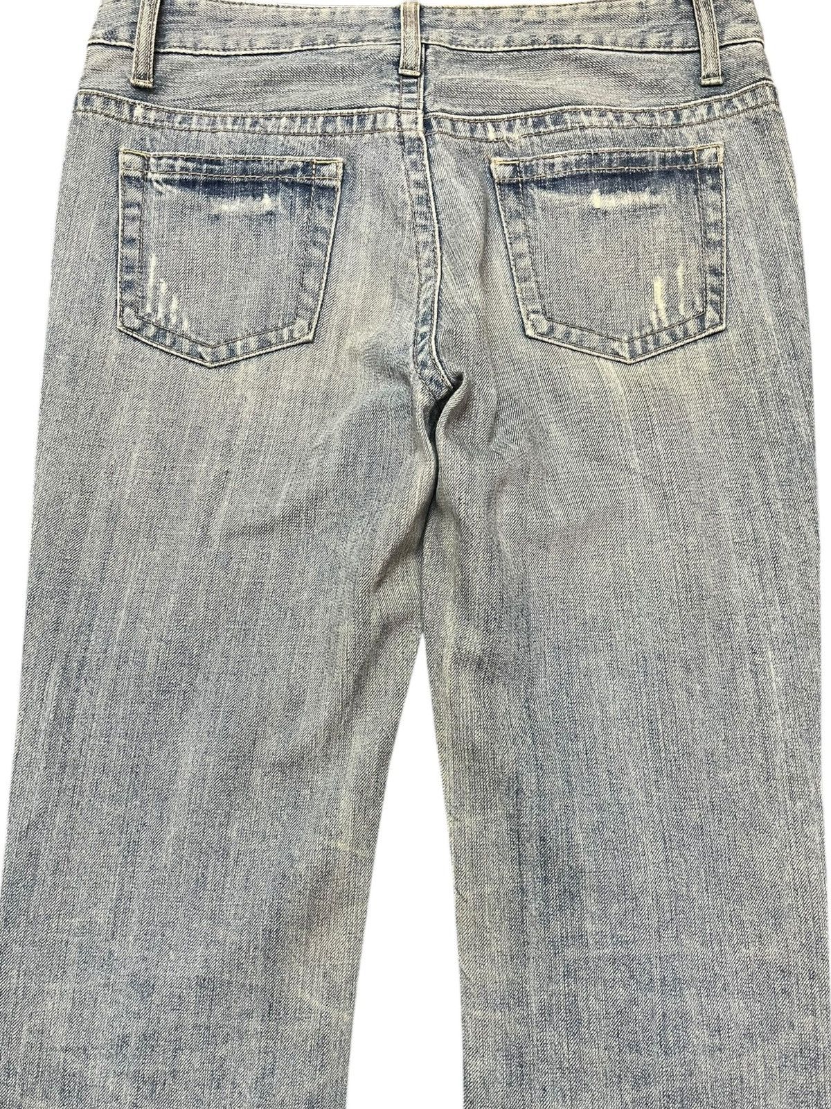 Hysteric Glamour Vintage Oririn Flare Bootcut Faded Distressed Denim Size US 30 / EU 46 - 7 Thumbnail