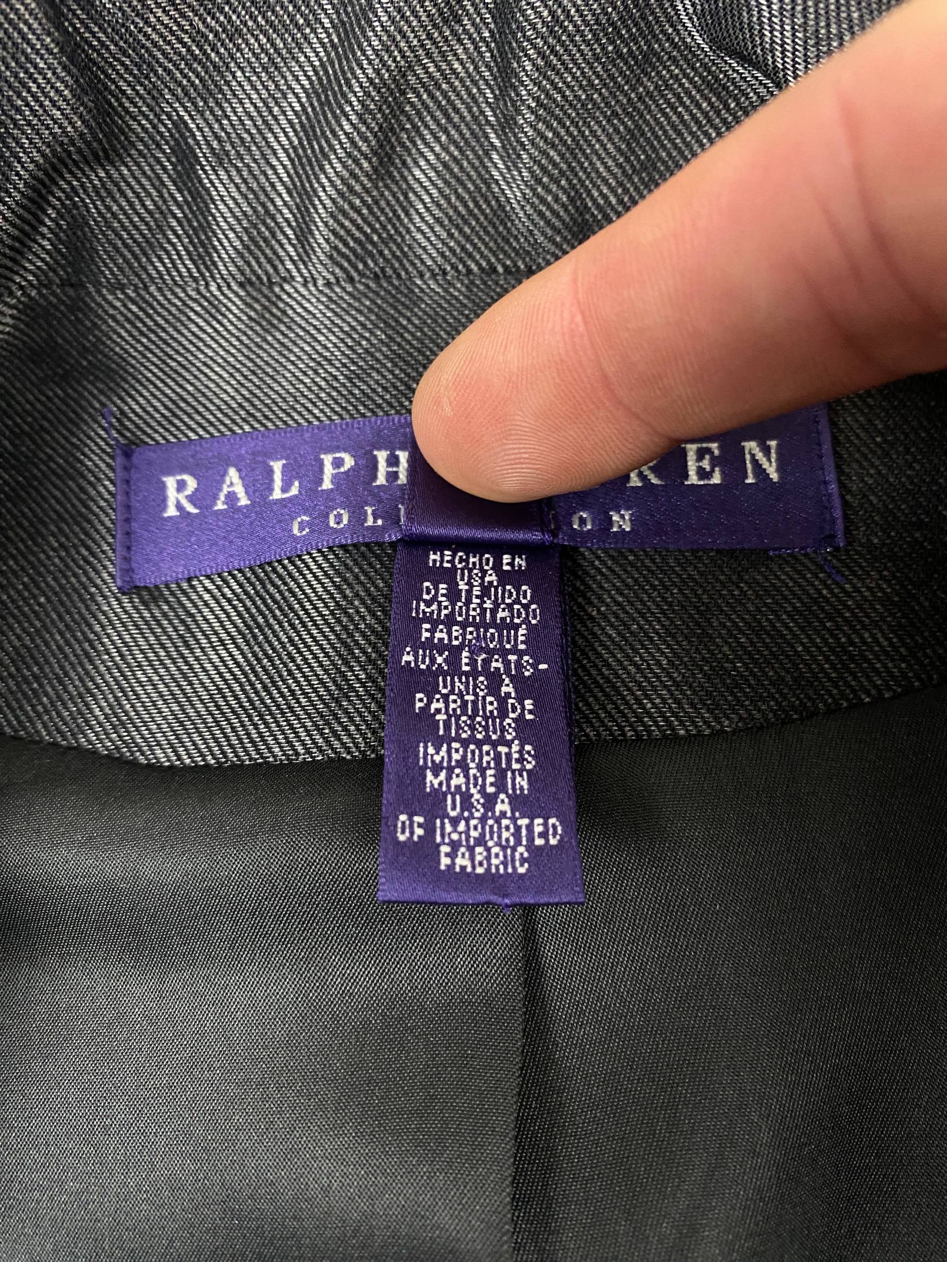 Polo Ralph Lauren Ralph Lauren Purple Label Glossy Style Blazer Jacket Size XS / US 0-2 / IT 36-38 - 11 Thumbnail