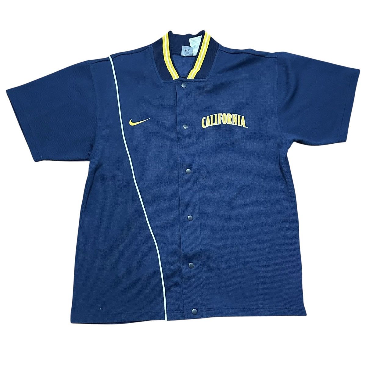Nike Vintage Nike California Bears Basketball Shirt Warm Up Size US L / EU 52-54 / 3 - 1 Thumbnail