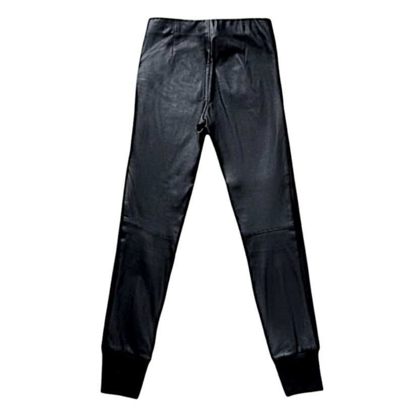 Vince Vince Black Leather Pants | Size XS Size 26" / US 2 / IT 38 - 2 Thumbnail