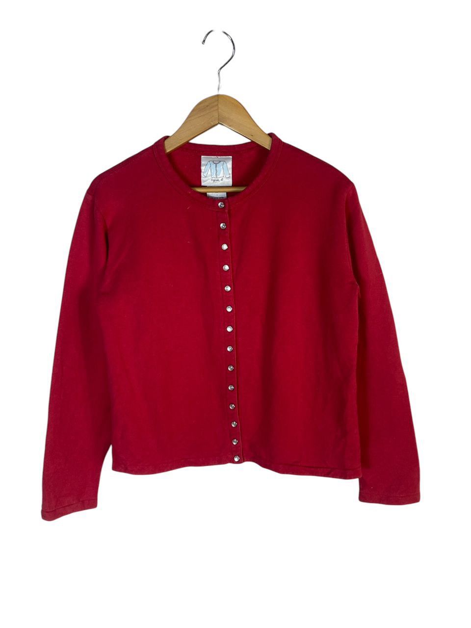 Designer × agnes b. Agnes B snap button croptop shirt Size M / US 6-8 / IT 42-44 - 1 Thumbnail