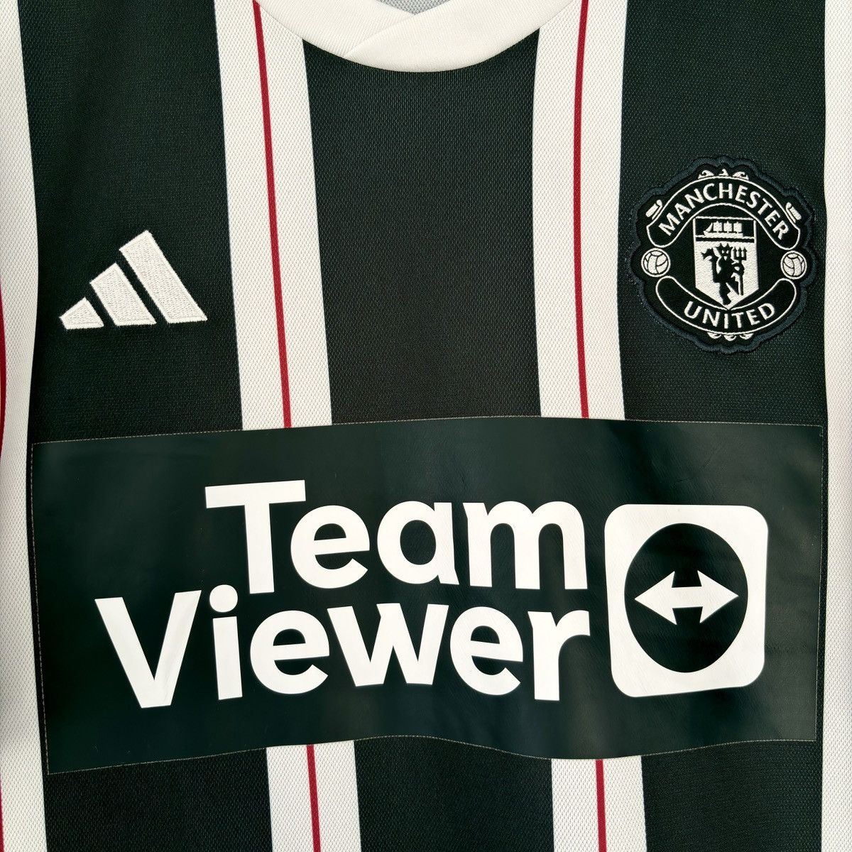 Adidas 2023 2024 Manchester United Away Adidas Soccer Jersey Shirt Size US XXL / EU 58 / 5 - 4 Thumbnail