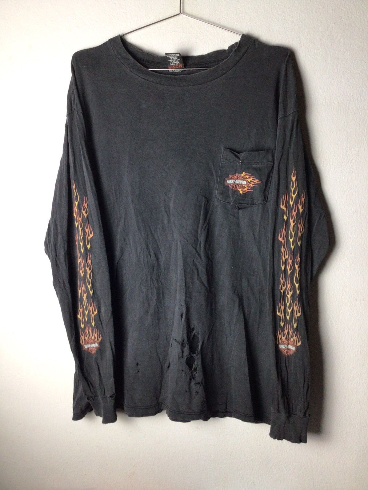 Band Tees × Harley Davidson Harley Davison 00's LS Size US XL / EU 56 / 4 - 1 Thumbnail