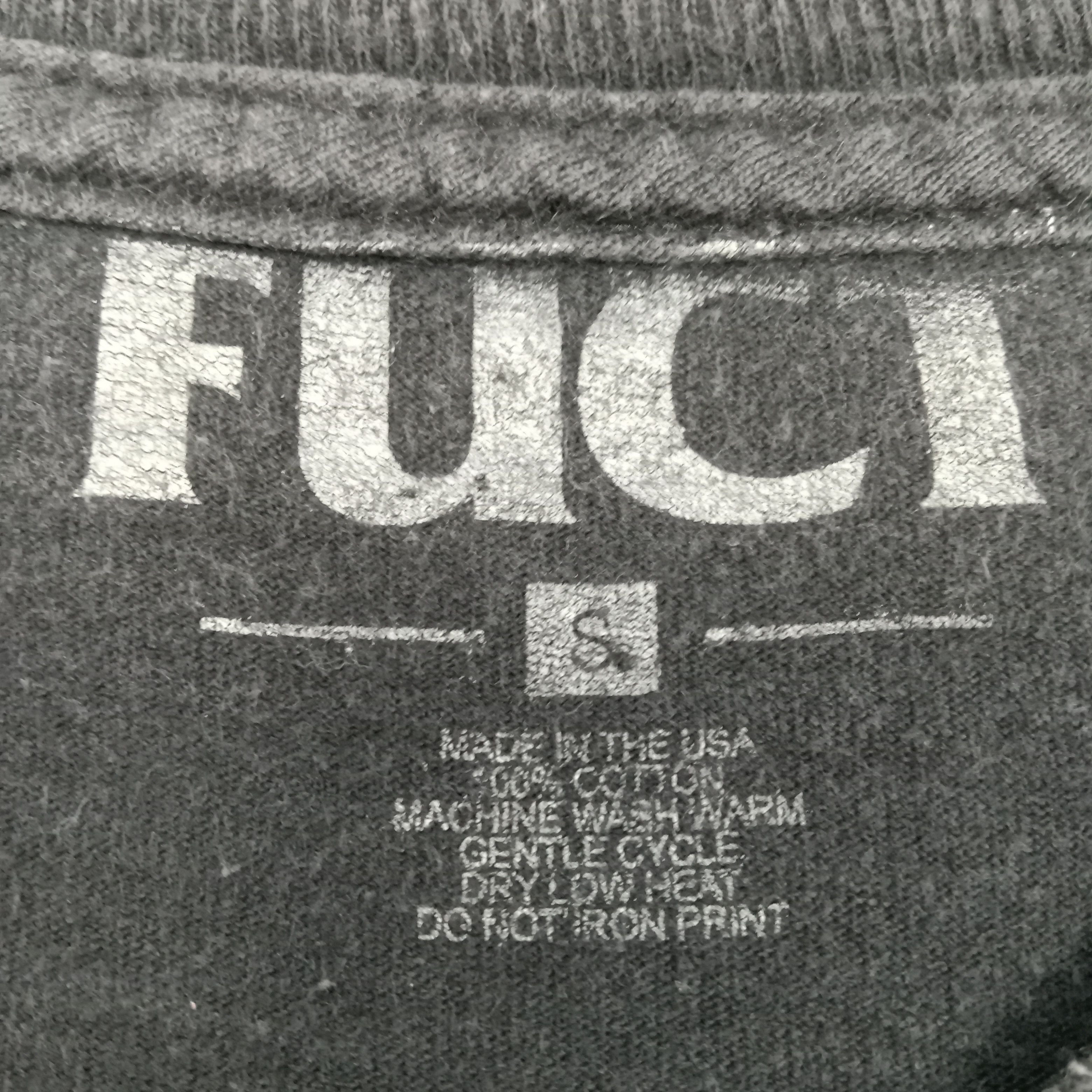 FUCT × Vintage Fuct Skateboard Style Tshirt Size US S / EU 44-46 / 1 - 3 Thumbnail