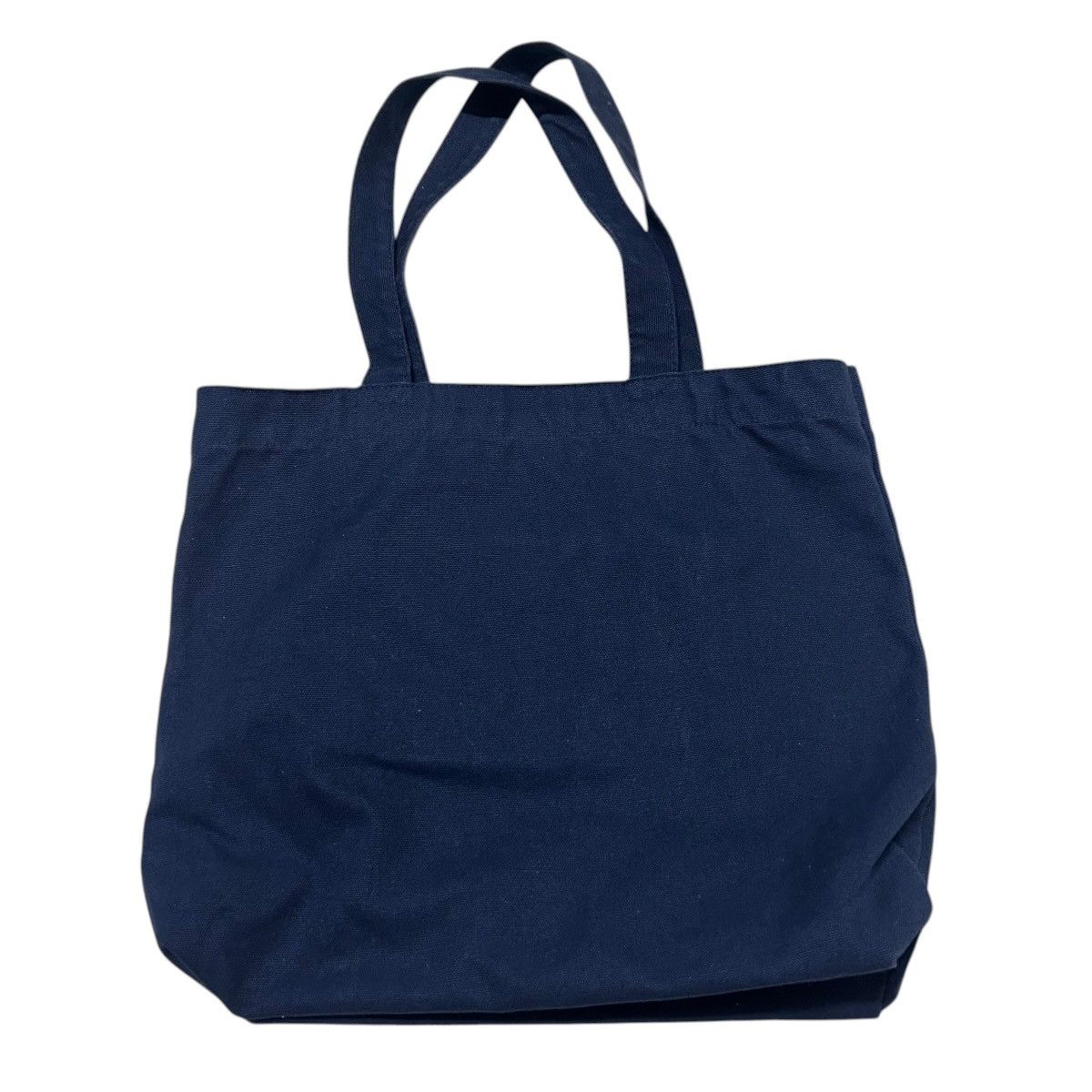Yohji Yamamoto 729 Yohji Yamamoto bag tote navy cotton Paint design Size ONE SIZE - 5 Thumbnail