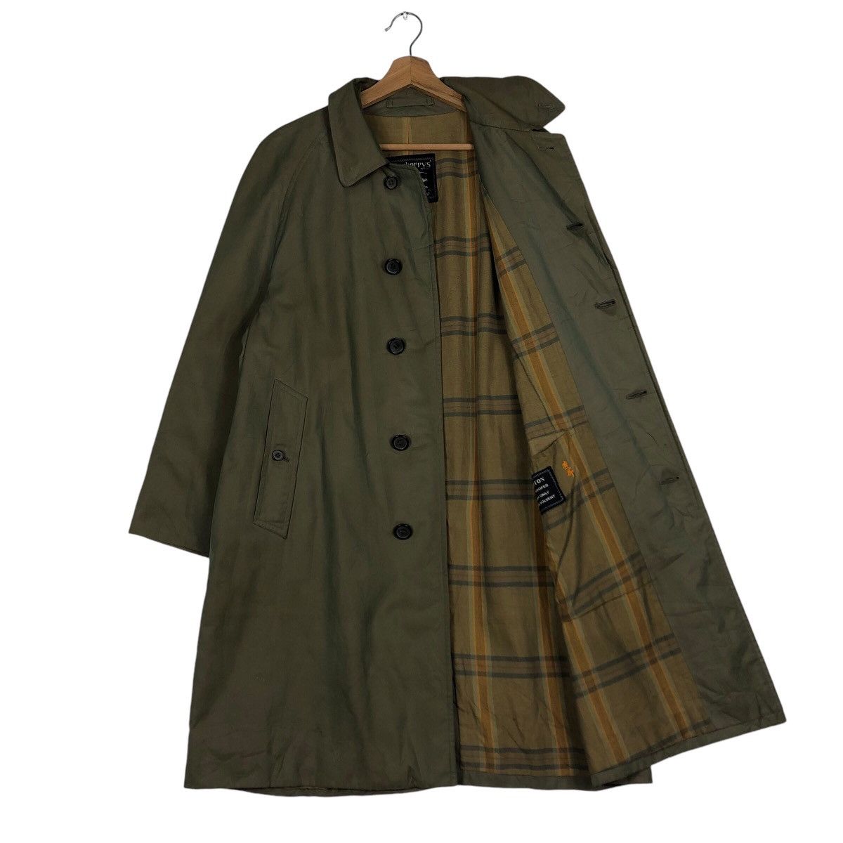 Burberry 📌Vintage Burberrys Long Trench Coats Nova Check Size US M / EU 48-50 / 2 - 12 Thumbnail