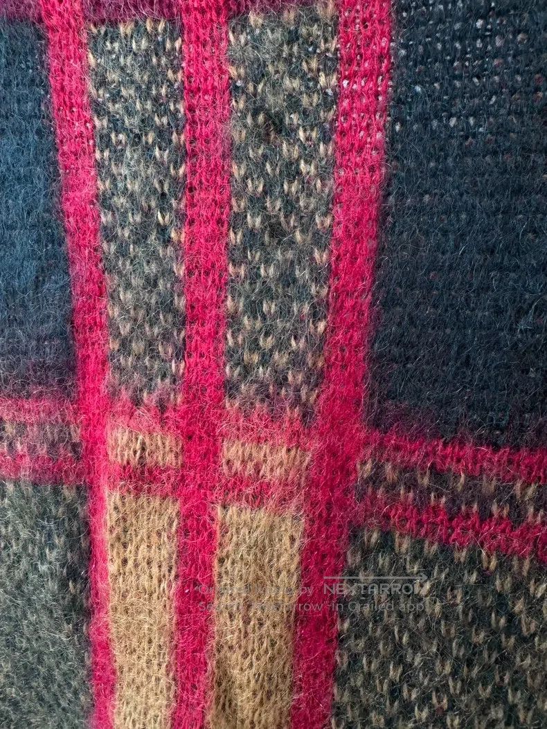 Needles Needles Plaid patchwork blended sweater Size US S / EU 44-46 / 1 - 5 Thumbnail
