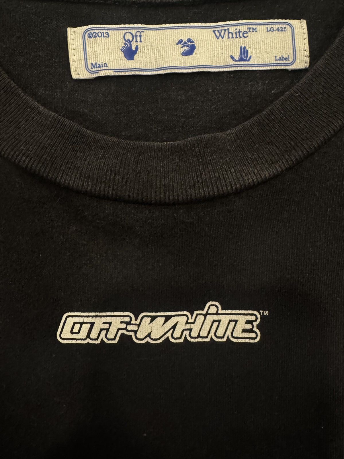 Off-White Off white Marker T-shirt Size US L / EU 52-54 / 3 - 3 Thumbnail
