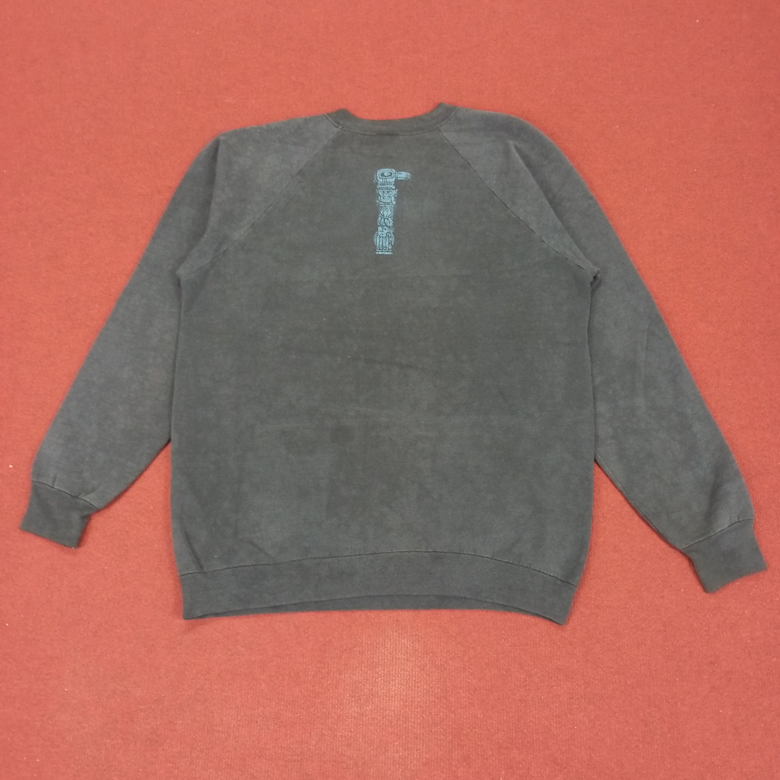Vintage Eagle Big Print Design Motorcycle Style Vintage Sweatshirt Size US M / EU 48-50 / 2 - 3 Thumbnail