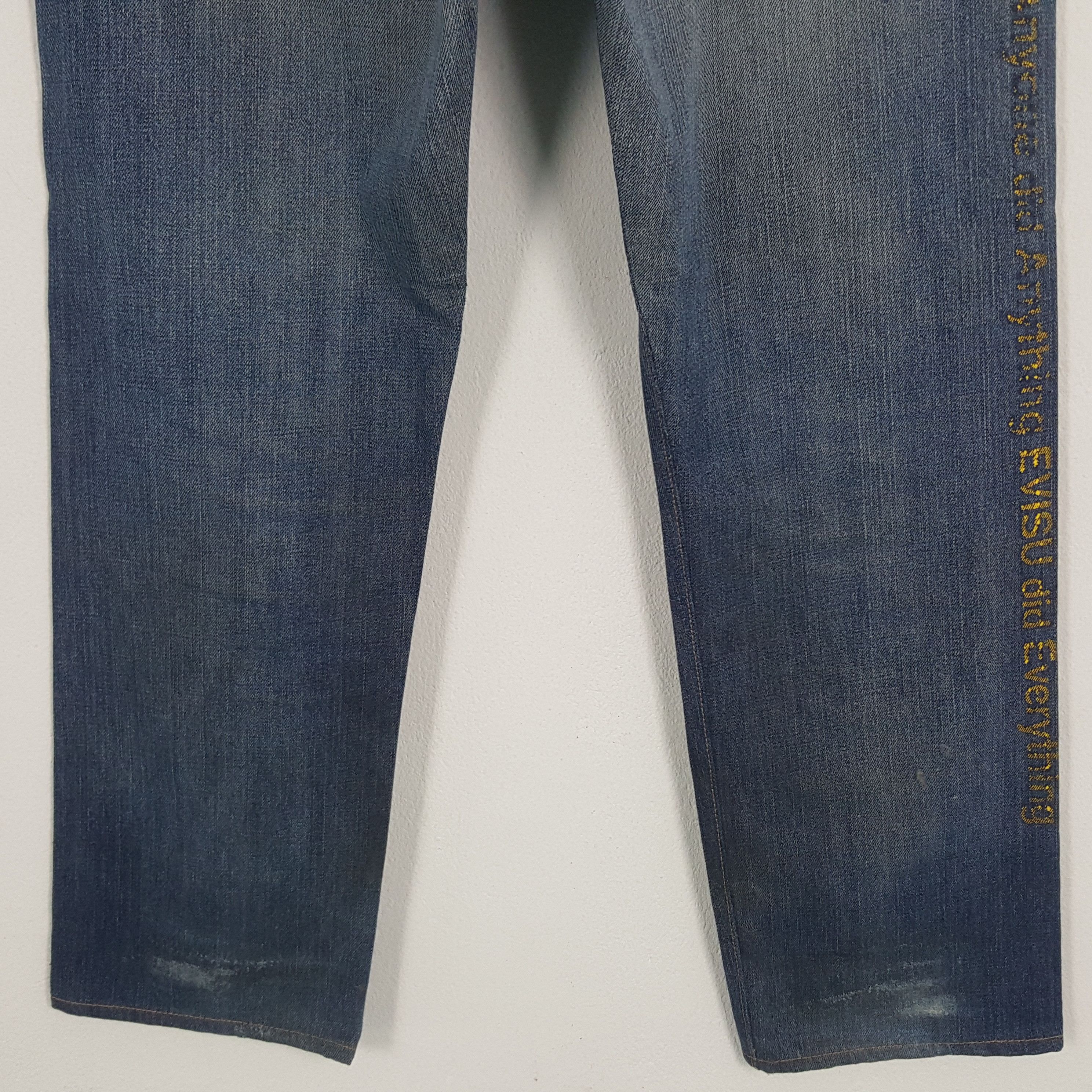 Evisu × Japanese Brand × Vintage Vintage Evisu Japanese Brand Daicock Custom Art Denim Jeans Size US 30 / EU 46 - 6 Thumbnail