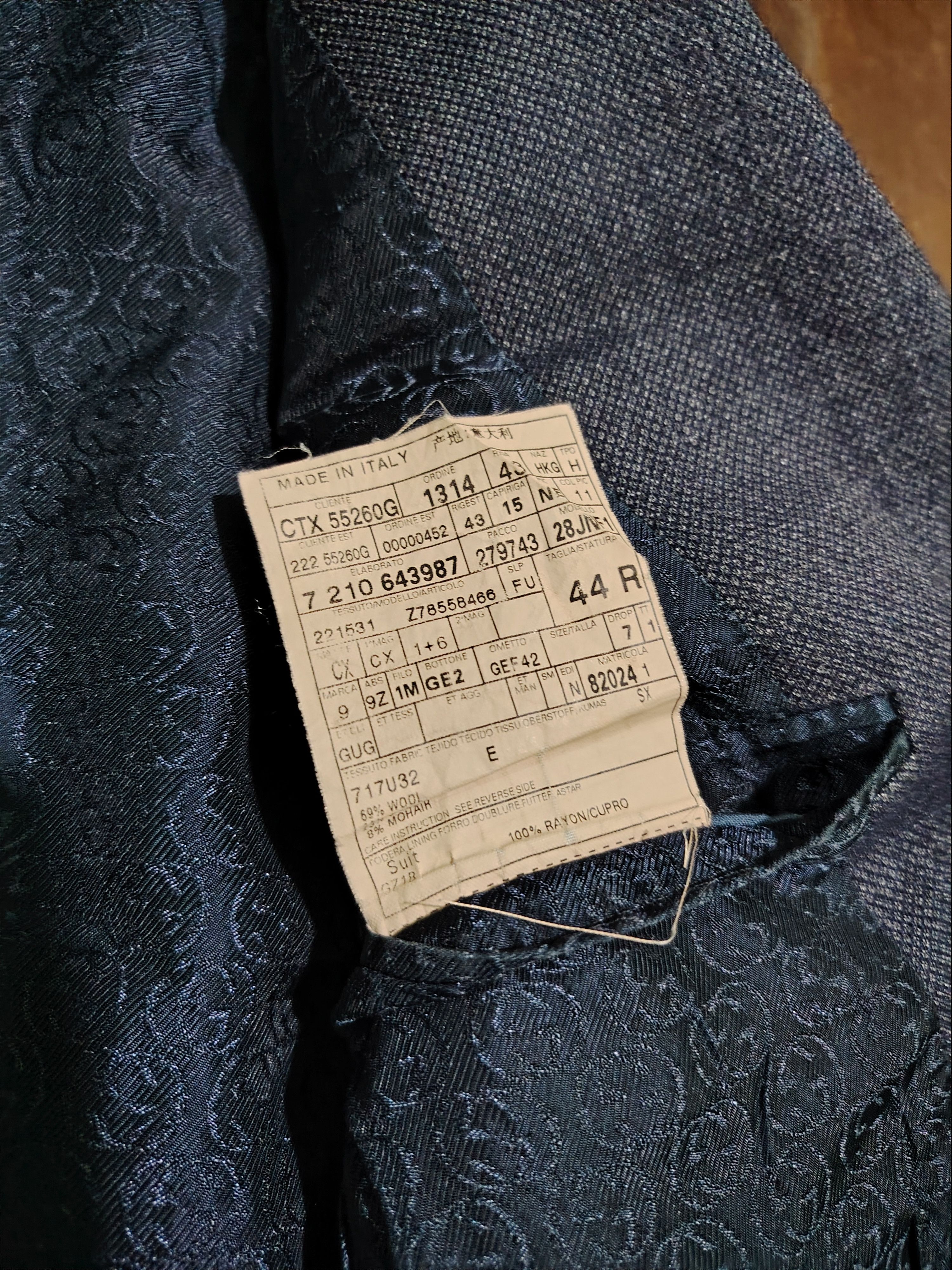 Gucci GUCCI - TOM FORD - Cupro Blazer Size 44R - 8 Thumbnail