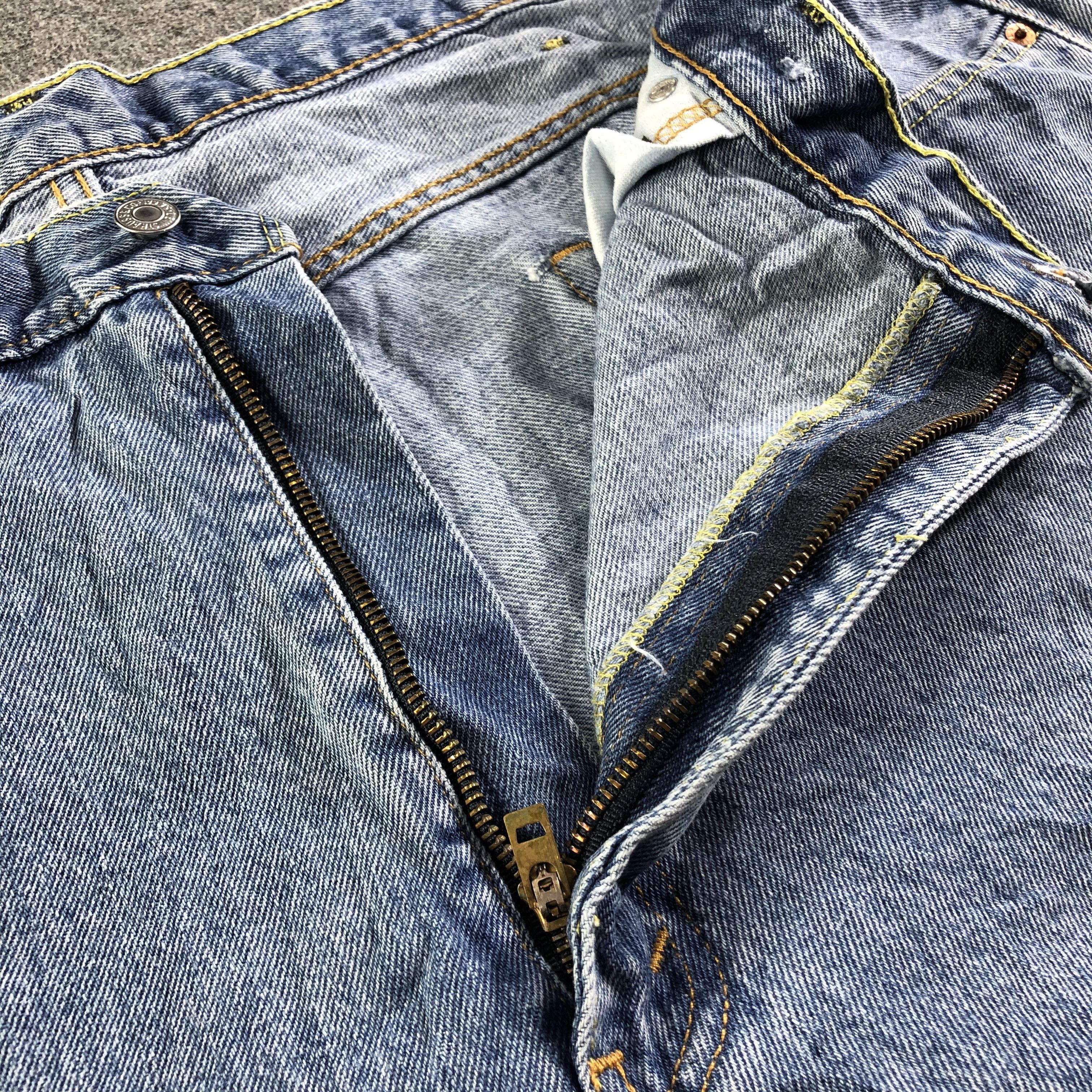Levi's Vintage Blue Wash Levis 550 Jeans-J4084 Size US 44 / EU 60 - 7 Thumbnail