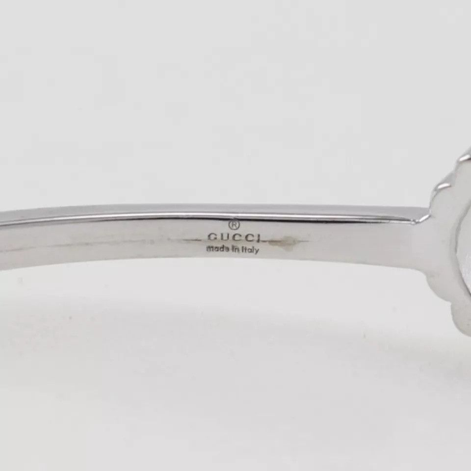 Gucci GUCCI GG running Bangle K18 white gold/diamond Size ONE SIZE - 6 Thumbnail