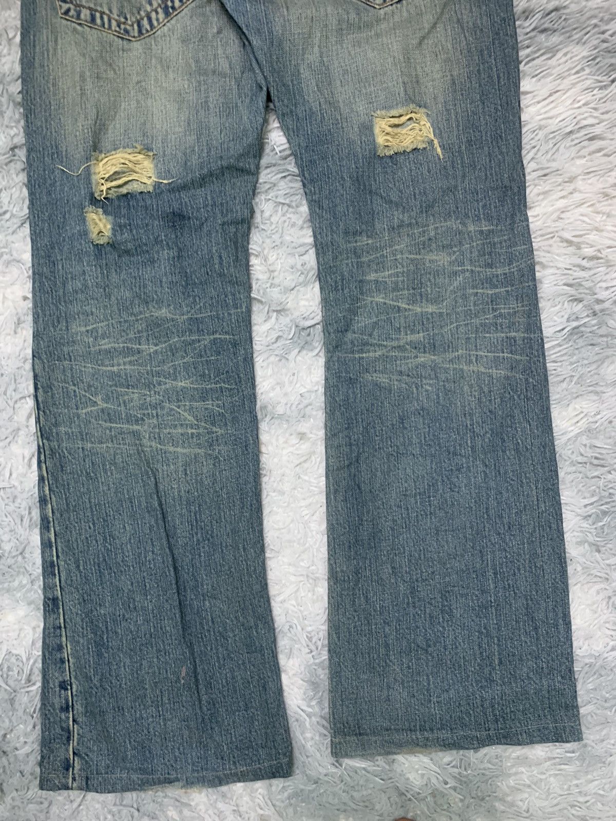 semanticdesign 1990s SEMANTIC DESIGN JEANS X SNAKE SKIN FLARE Size US 32 / EU 48 - 13 Thumbnail