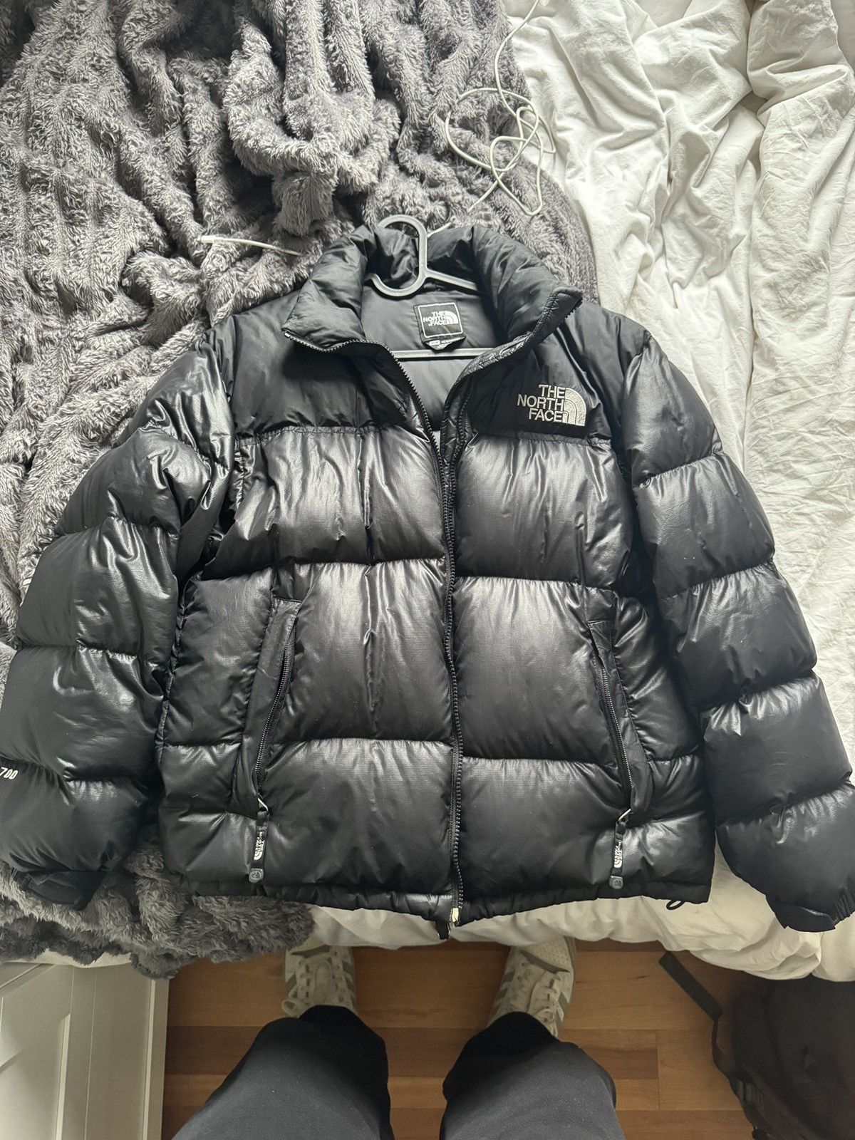 Vintage the longjohn North Face Shiny