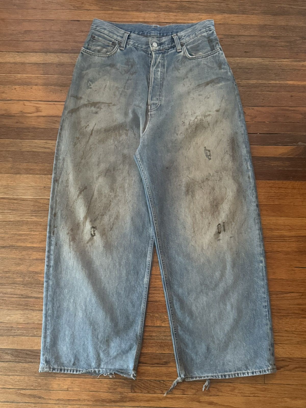 Acne Studios Acne Studios 2023 Mudwash Denim Jeans Size US 32 / EU 48 - 1 Thumbnail