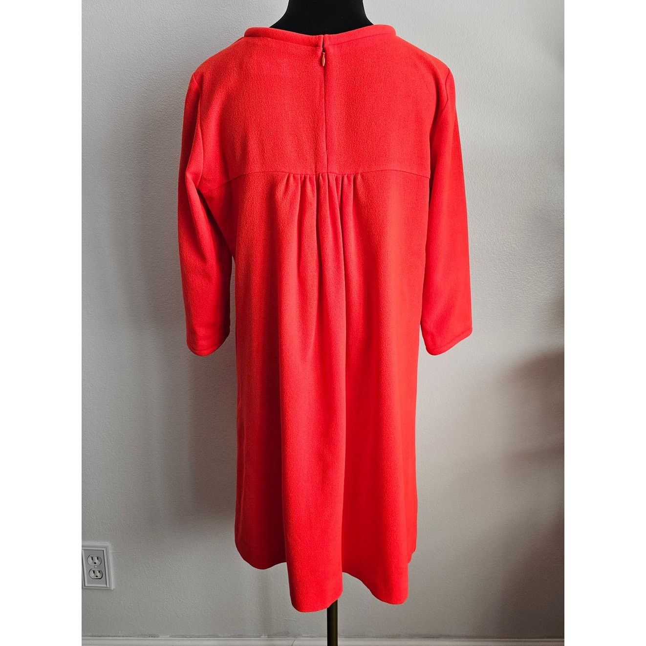 & Other Stories EUC Goat Lola Clementine Pure Wool Crepe Dress US 10 UK 14 Size L / US 10 / IT 46 - 4 Thumbnail