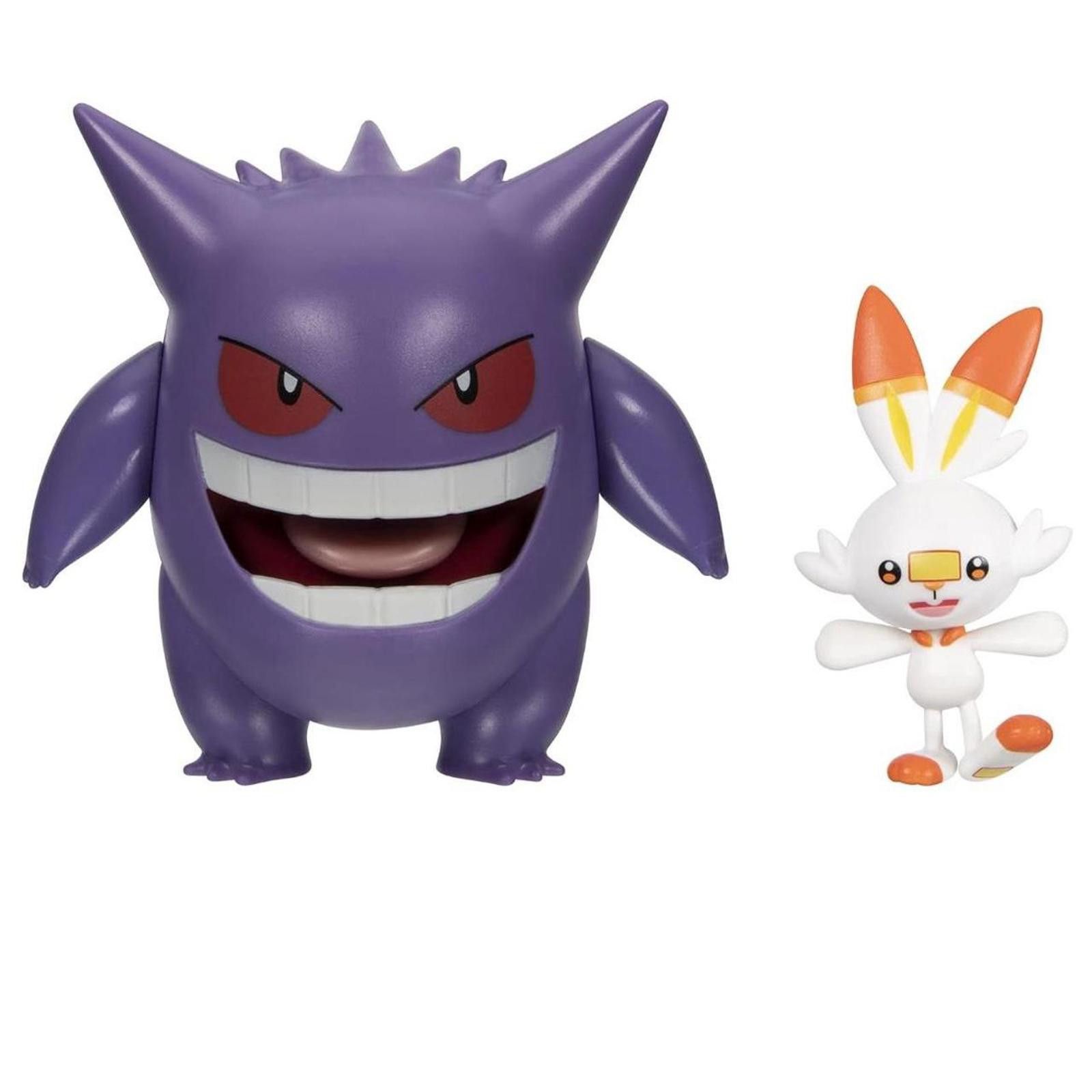 Pokemon Pokemon Battle Figure Gengar & Scorbunny 2 Pack Size ONE SIZE - 2 Thumbnail