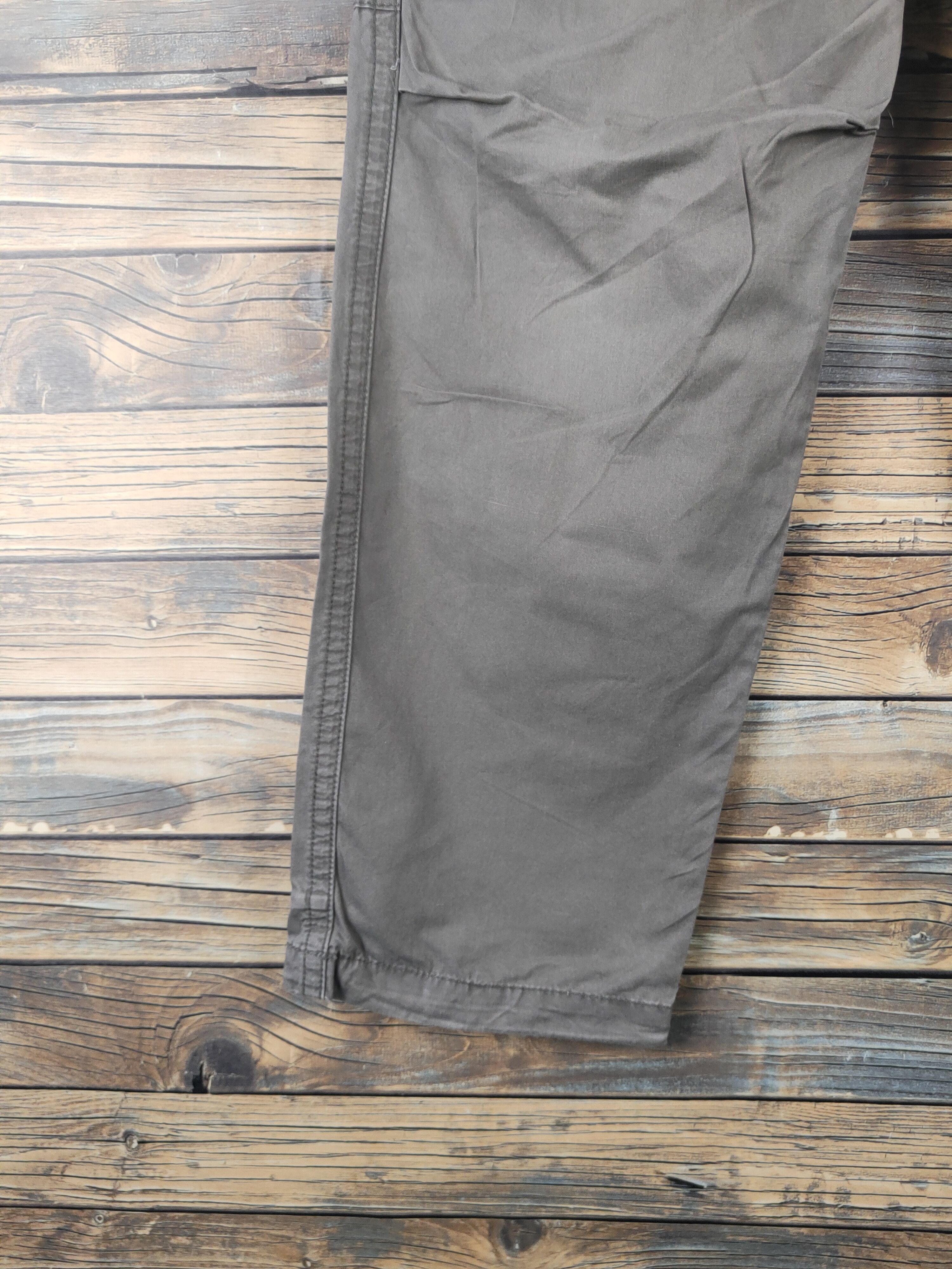 Japanese Brand DL Japanese Brand Olive Multipocket Cargo Pants #1646 Size US 29 - 4 Thumbnail