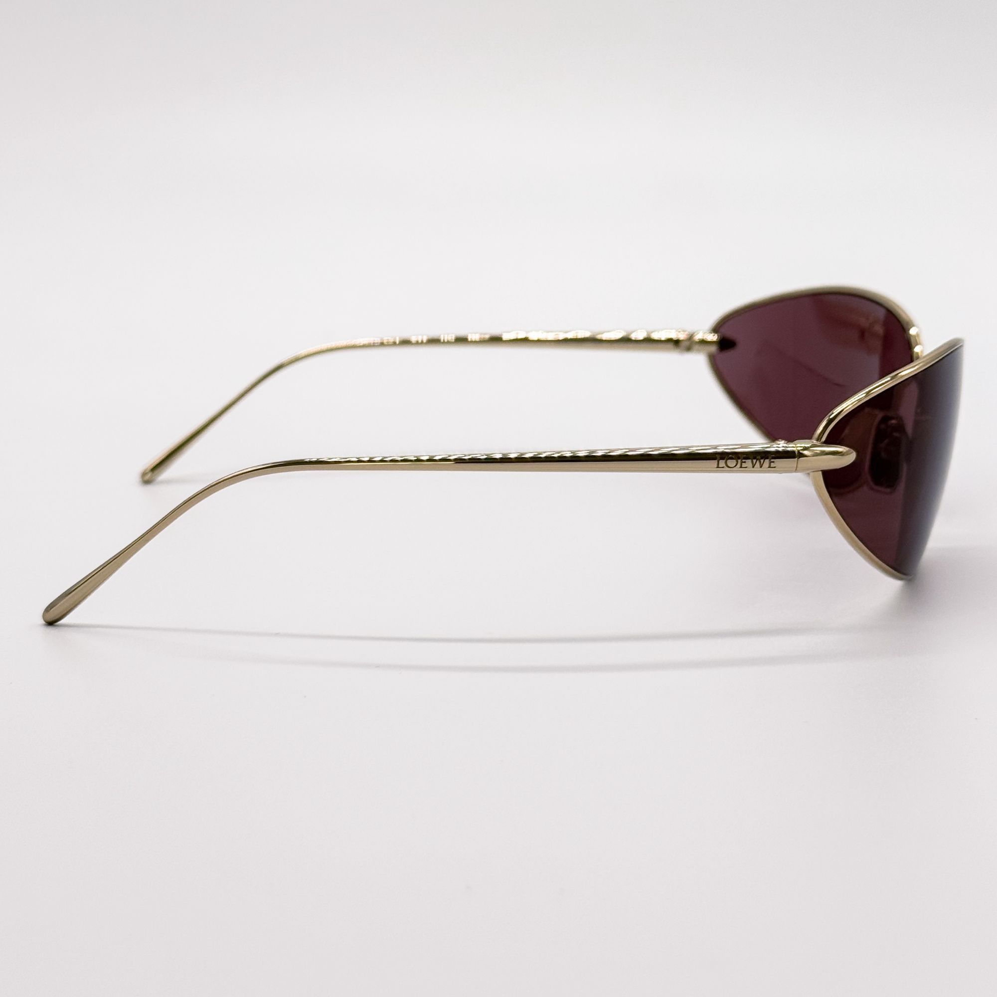 Loewe NEW LOEWE SUNGLASSES LW40164U 32U GOLD/RED UNISEX EYEWEAR Size ONE SIZE - 7 Thumbnail