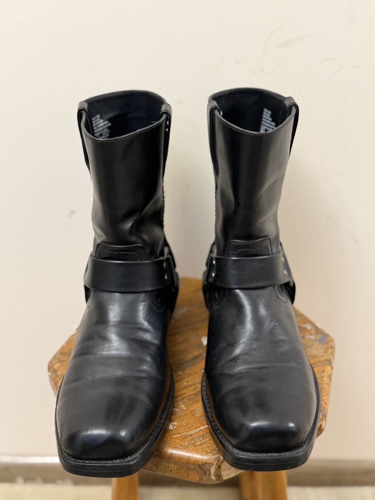 Vintage Vintage Leather Cowboy Biker Leather Guidi Vibe Boots Y2K Size US 9.5 / EU 42-43 - 6 Thumbnail