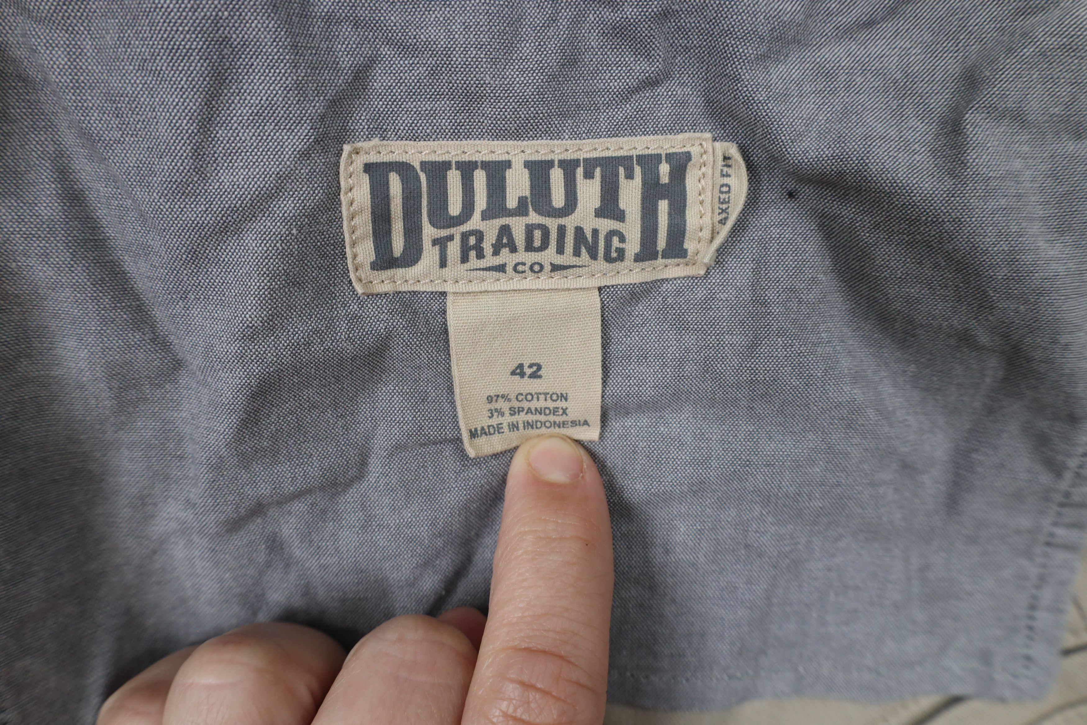 Duluth Trading Company × Vintage Duluth Trading Co Khakis Carpenter Work Shorts Beige Size US 42 / EU 58 - 7 Thumbnail