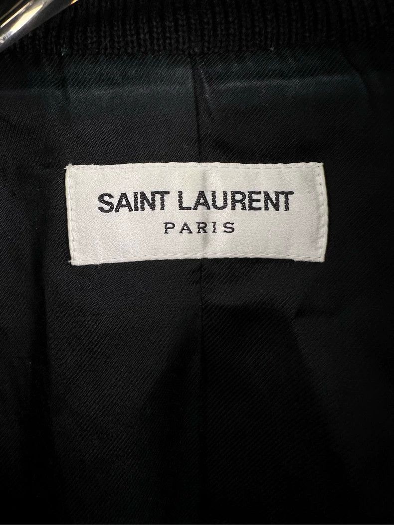 Saint Laurent Paris Saint Laurent Black White Baseball Jacket- Size US M / EU 48-50 / 2 - 3 Thumbnail