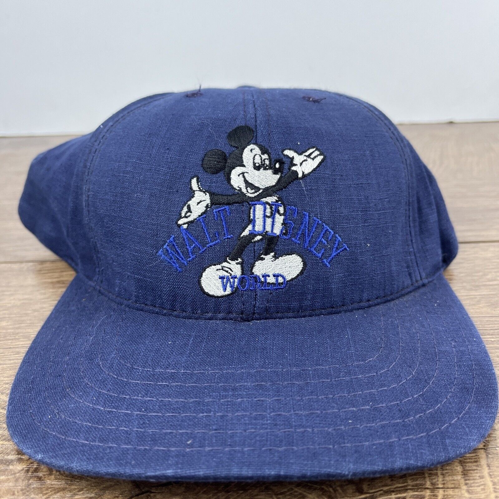 Other Mickey Mouse Hat Mickey Blue Hat Snapback Adjustable Adult S Size ONE SIZE - 4 Thumbnail