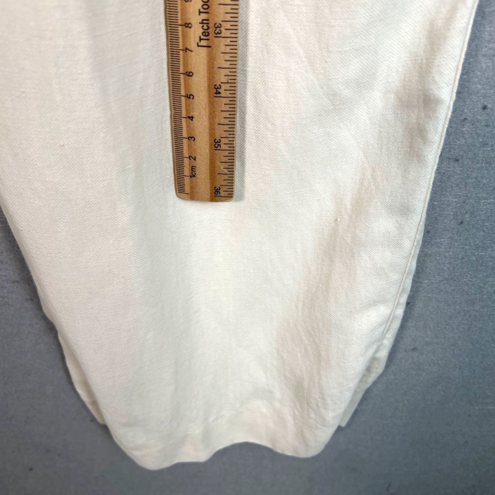 Victoria Beckham VINTAGE Victoria Beckham x Mango Cream High-Waist Pleated Pants Womens Size 2 Size 26" / US 2 / IT 38 - 6 Thumbnail