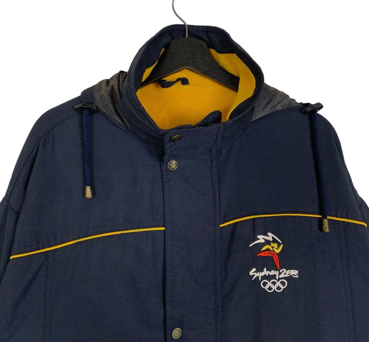 Japanese Brand Line 7 Syedney Olimpic 200 Sportwear Vintage Jacket Size US XL / EU 56 / 4 - 3 Thumbnail