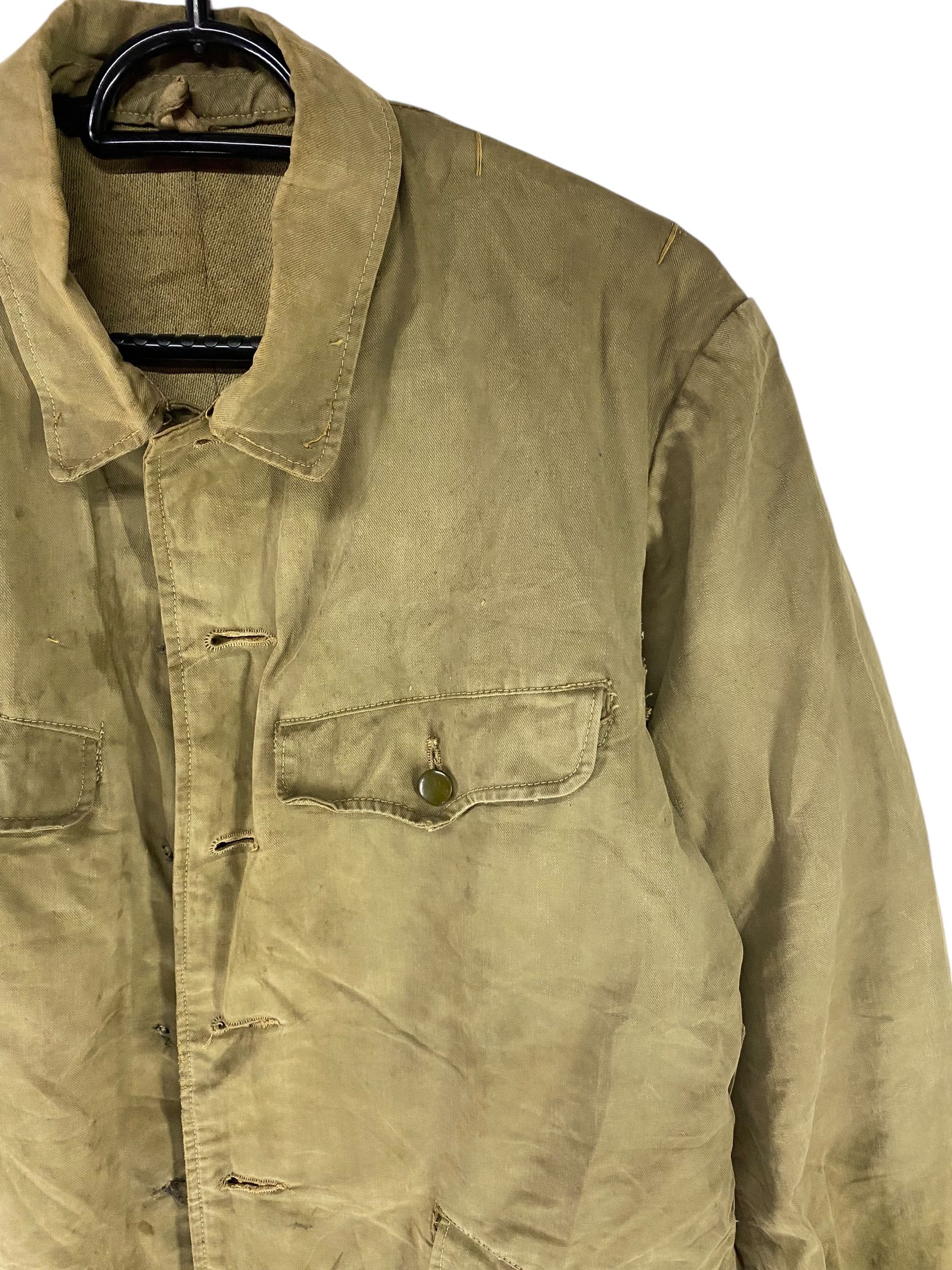 Vintage 1940s Showa era japanese distressed works jacket Size US S / EU 44-46 / 1 - 4 Thumbnail