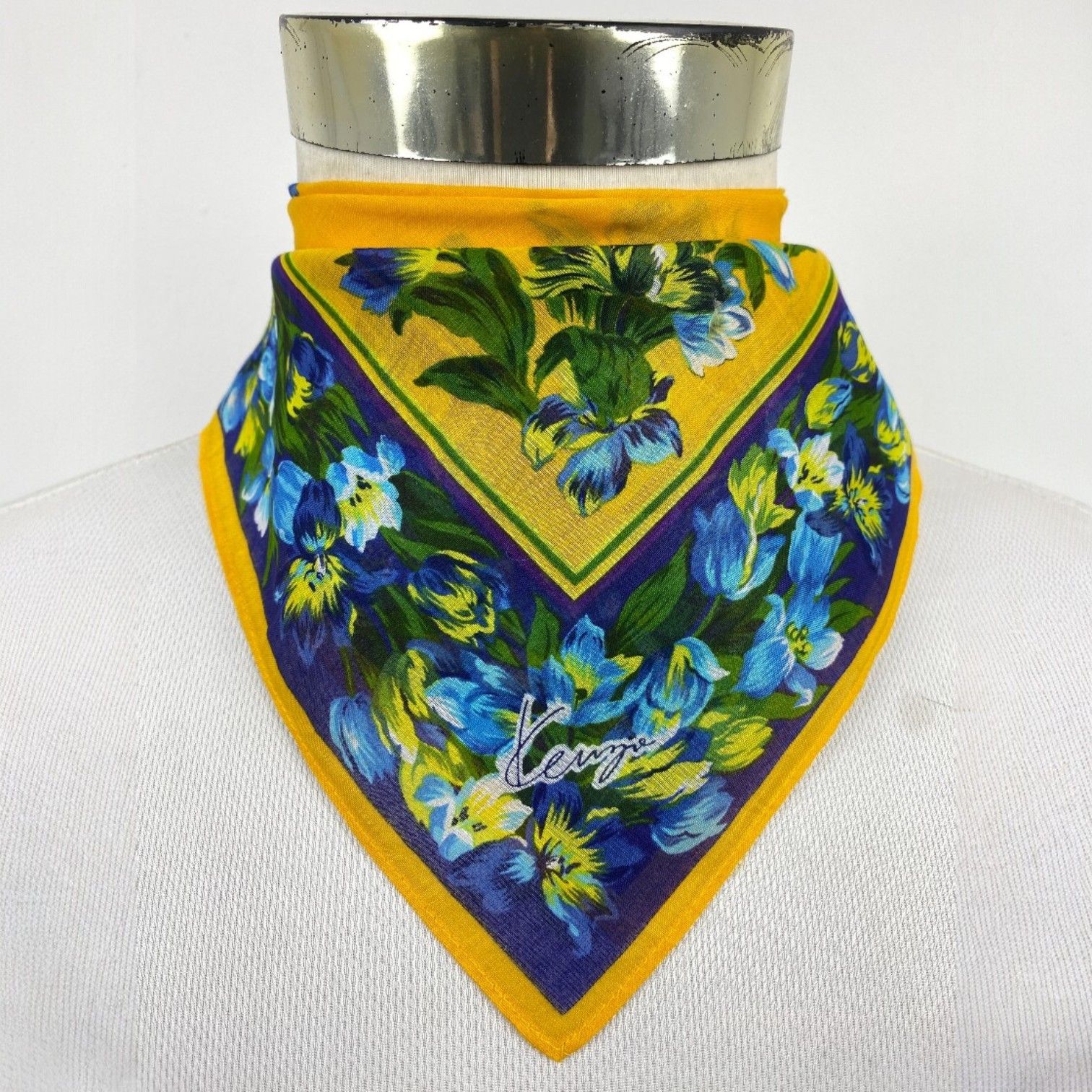 Kenzo Vintage Kenzo Handkerchief / Neckerchief / Bandana HKC1124 Size ONE SIZE - 2 Thumbnail