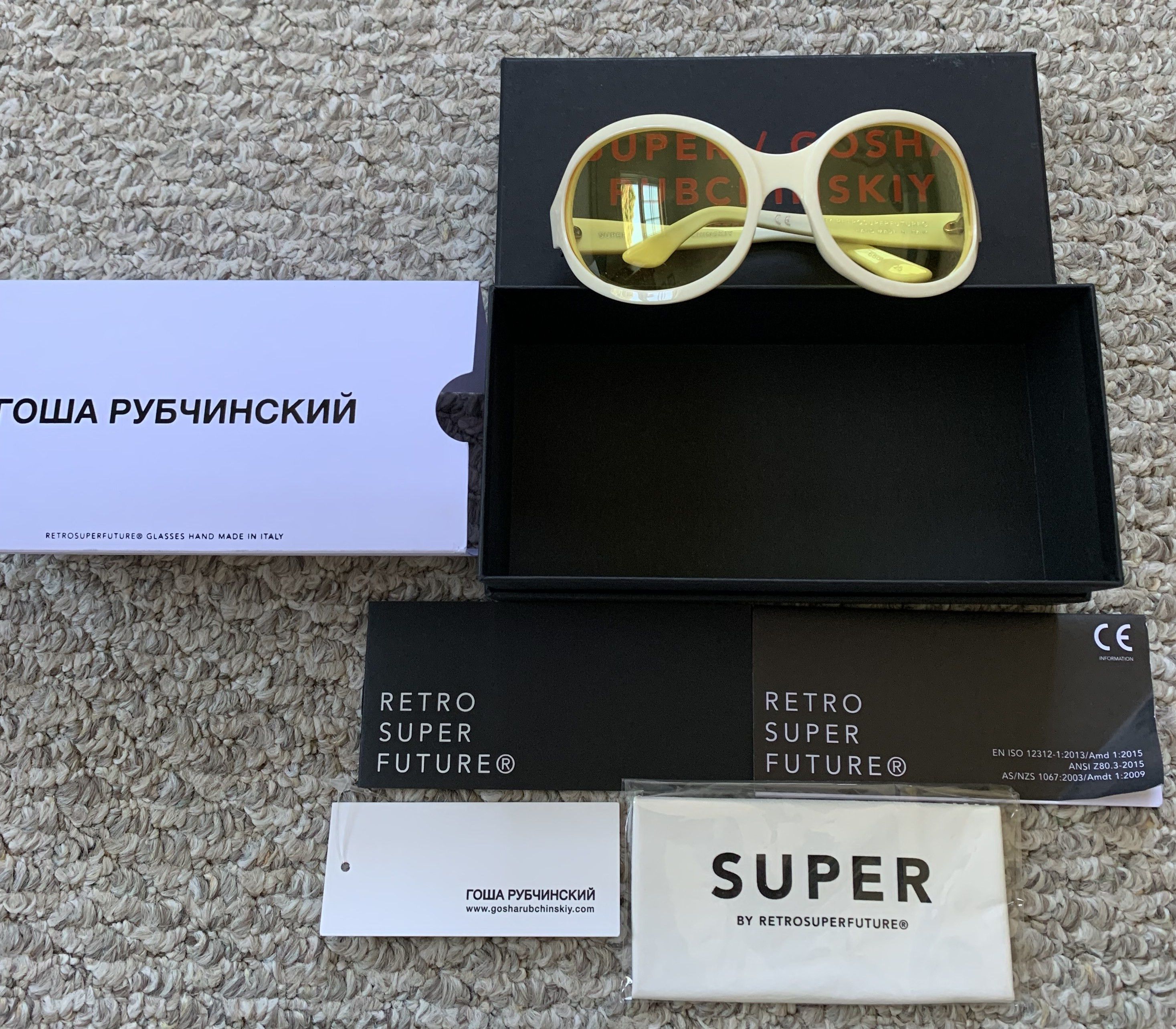 Gosha Rubchinskiy × Retrosuperfuture S/S 2017 Gosha Rubchinskiy x Retrosuperfuture Sunglasses Size ONE SIZE - 13 Thumbnail