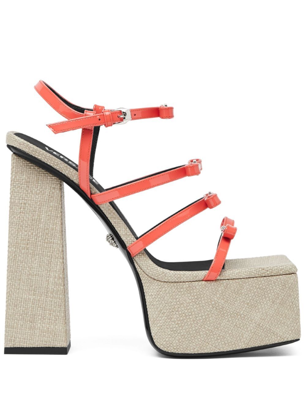 Versace Gianni Ribbon Platform Sandals 150mm SIZE 39.5
