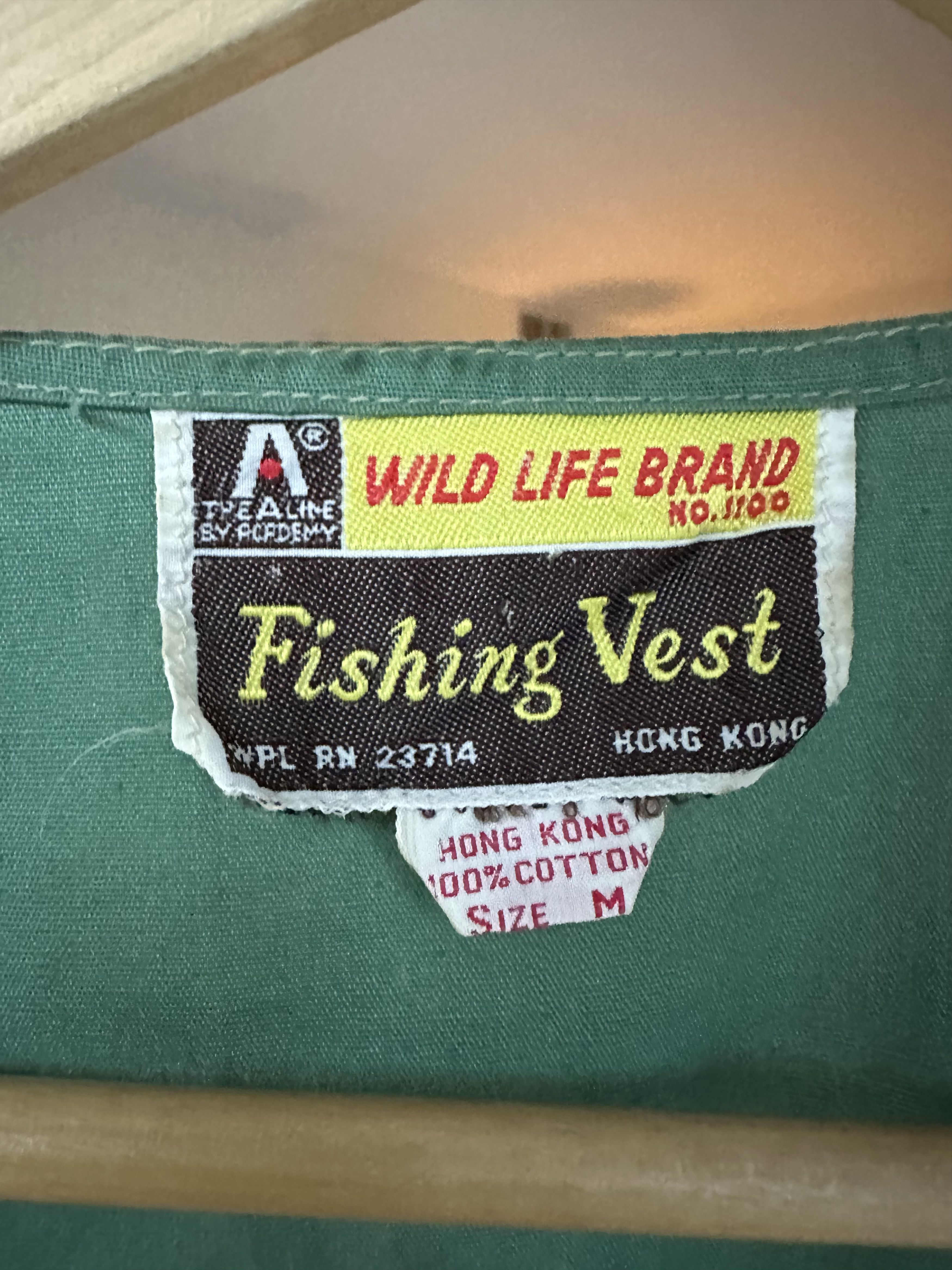 Vintage 1970's/80's Fishing Vest Size US M / EU 48-50 / 2 - 5 Thumbnail