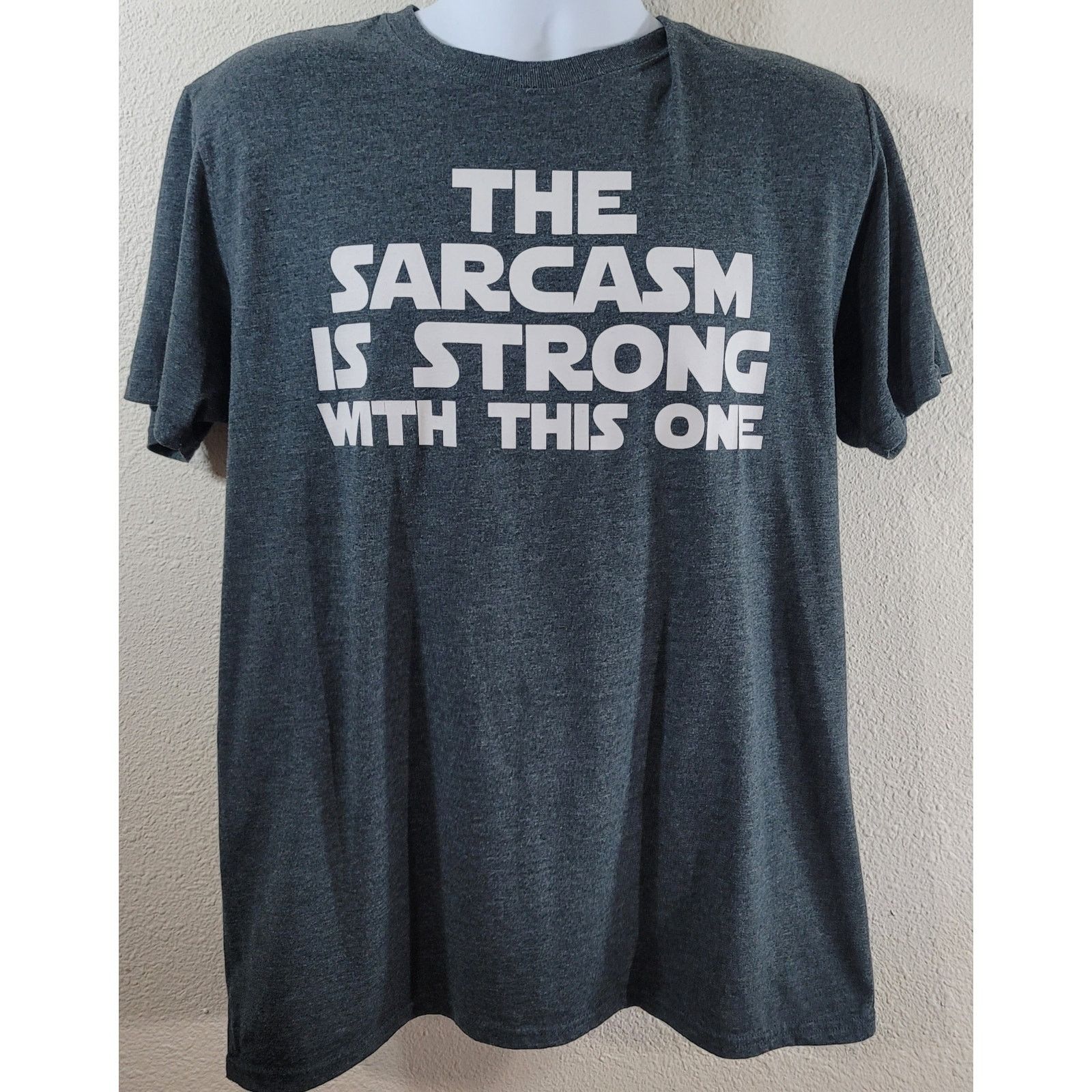 Gildan Gildan Dark Gray White Sarcasm Strong This One Shirt Large Size US L / EU 52-54 / 3 - 1 Thumbnail