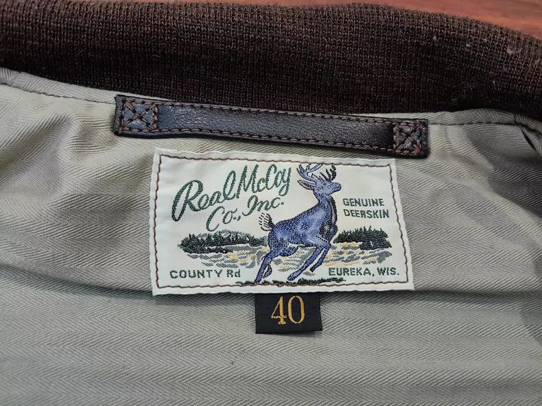 The Real McCoy's the real mccoys Size 40A1 Brown Jacket Size US M / EU 48-50 / 2 - 9 Thumbnail