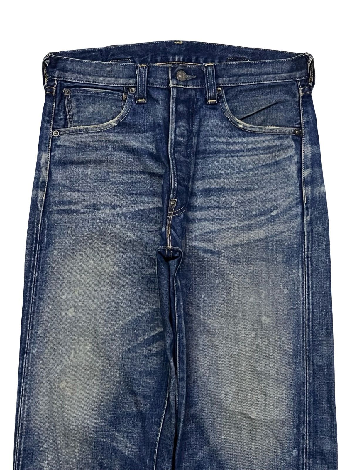 Levi's Vintage Clothing Vintage Levi’s 501 XX Big E Buckle Selvedge Japanese Denim Size US 31 - 4 Thumbnail