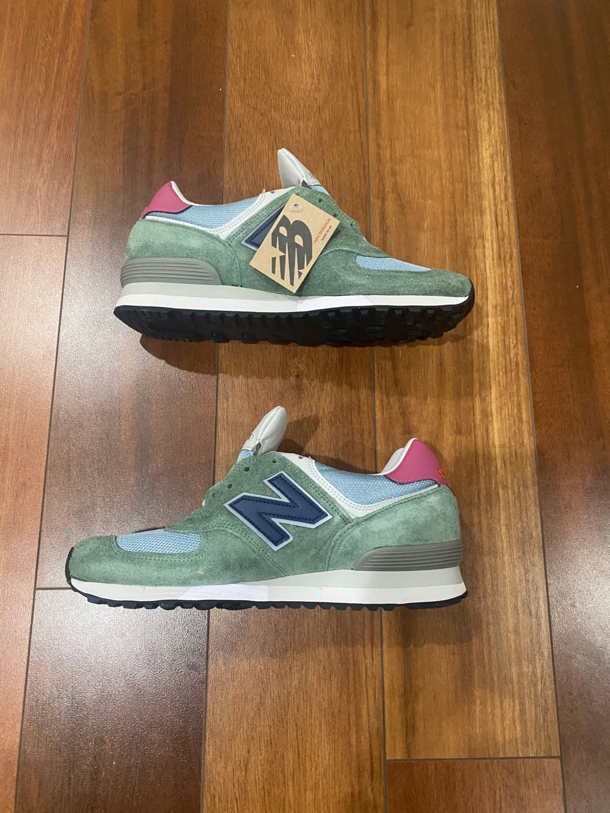 New Balance New Balance 576 - Made In UK-OU576GBP-Green Bearing Sea-US10 Size US 10 / EU 43 - 5 Thumbnail