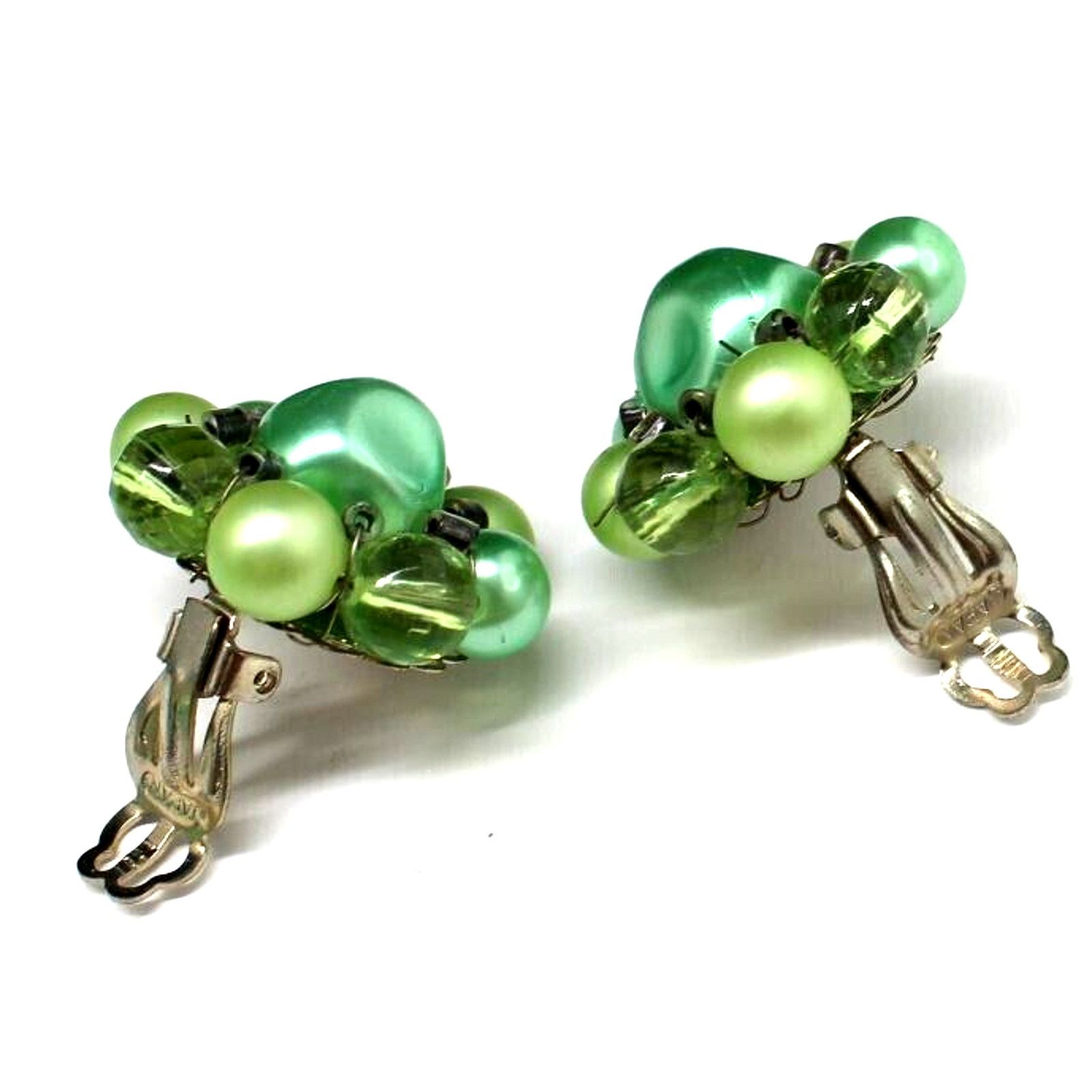 Other Vintage MCM Green Necklace Clip-on Earrings by Latest Style Size ONE SIZE - 3 Thumbnail