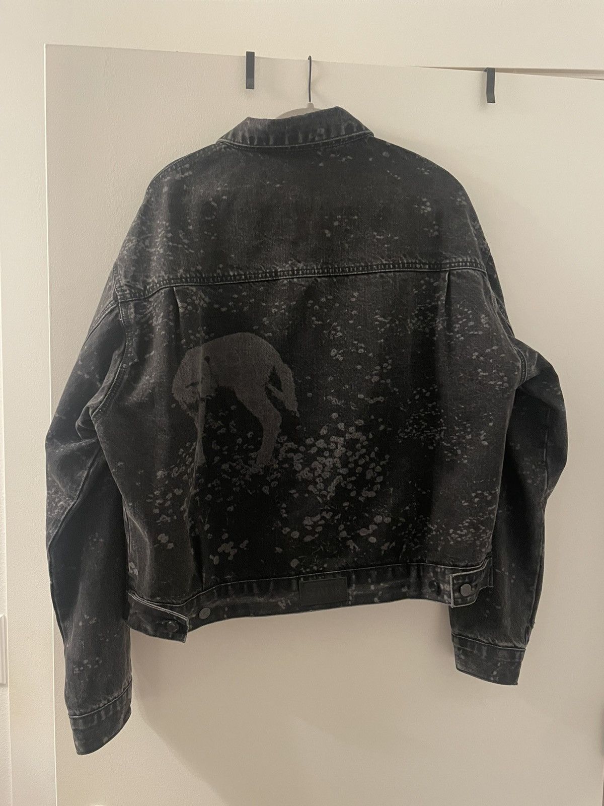 Somar Ishmael Lamb Jacket Sz M in Black, Men's — image 2 of 5
