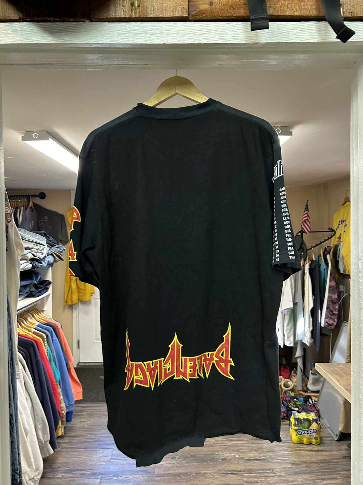 Balenciaga Balenciaga Speed Hunter Graphic T-Shirt Size US L / EU 52-54 / 3 - 2 Thumbnail