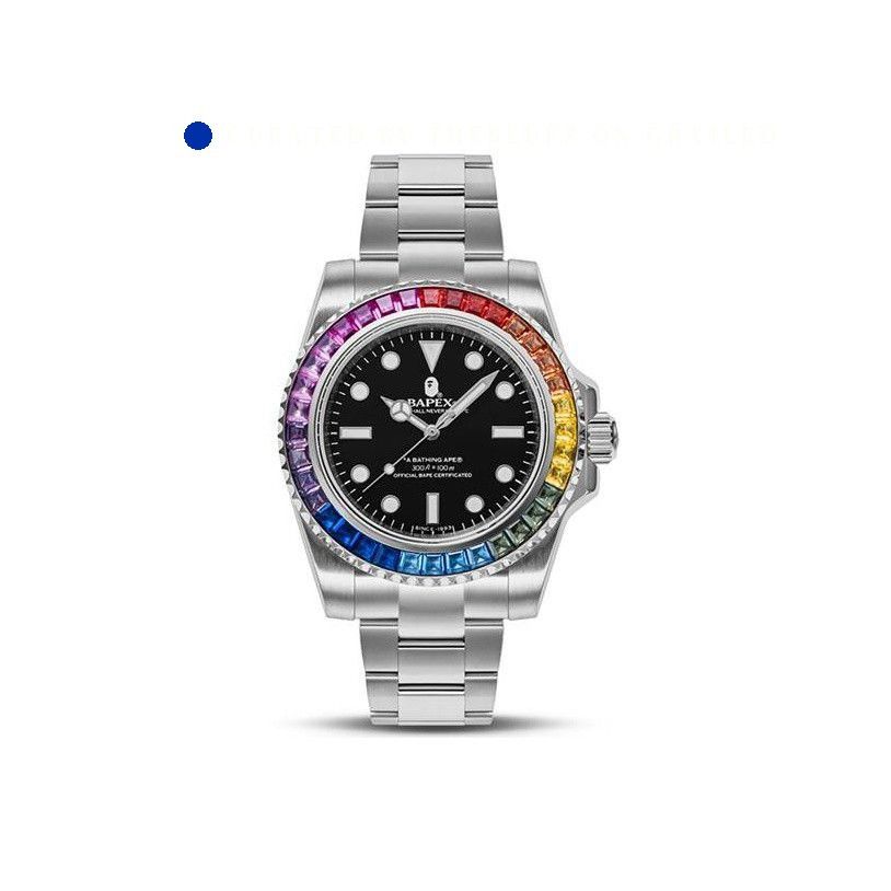 Bape Stunning Multi-Colored BAPEX Watch Size ONE SIZE - 1 Thumbnail