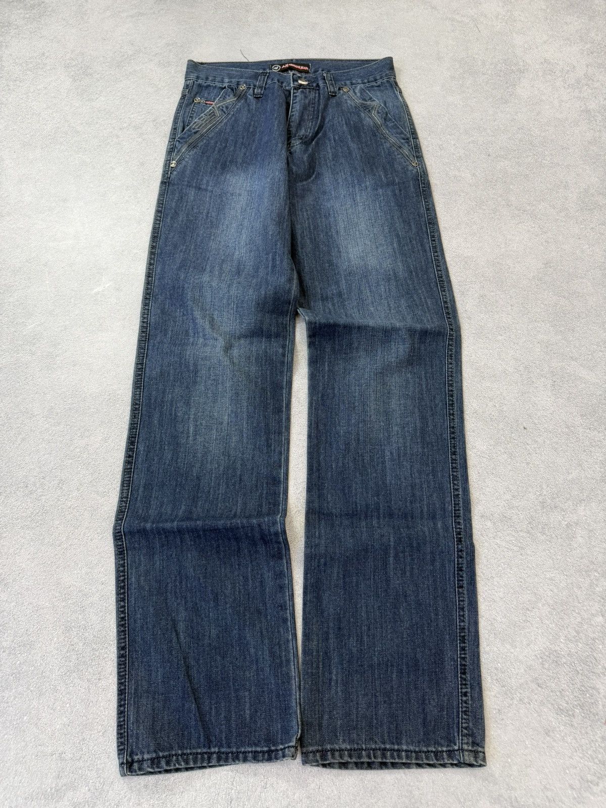 Hedi Slimane Vintage Dior Hedi Slimane Style Washed Denim Jeans Size US 30 / EU 46 - 12 Thumbnail