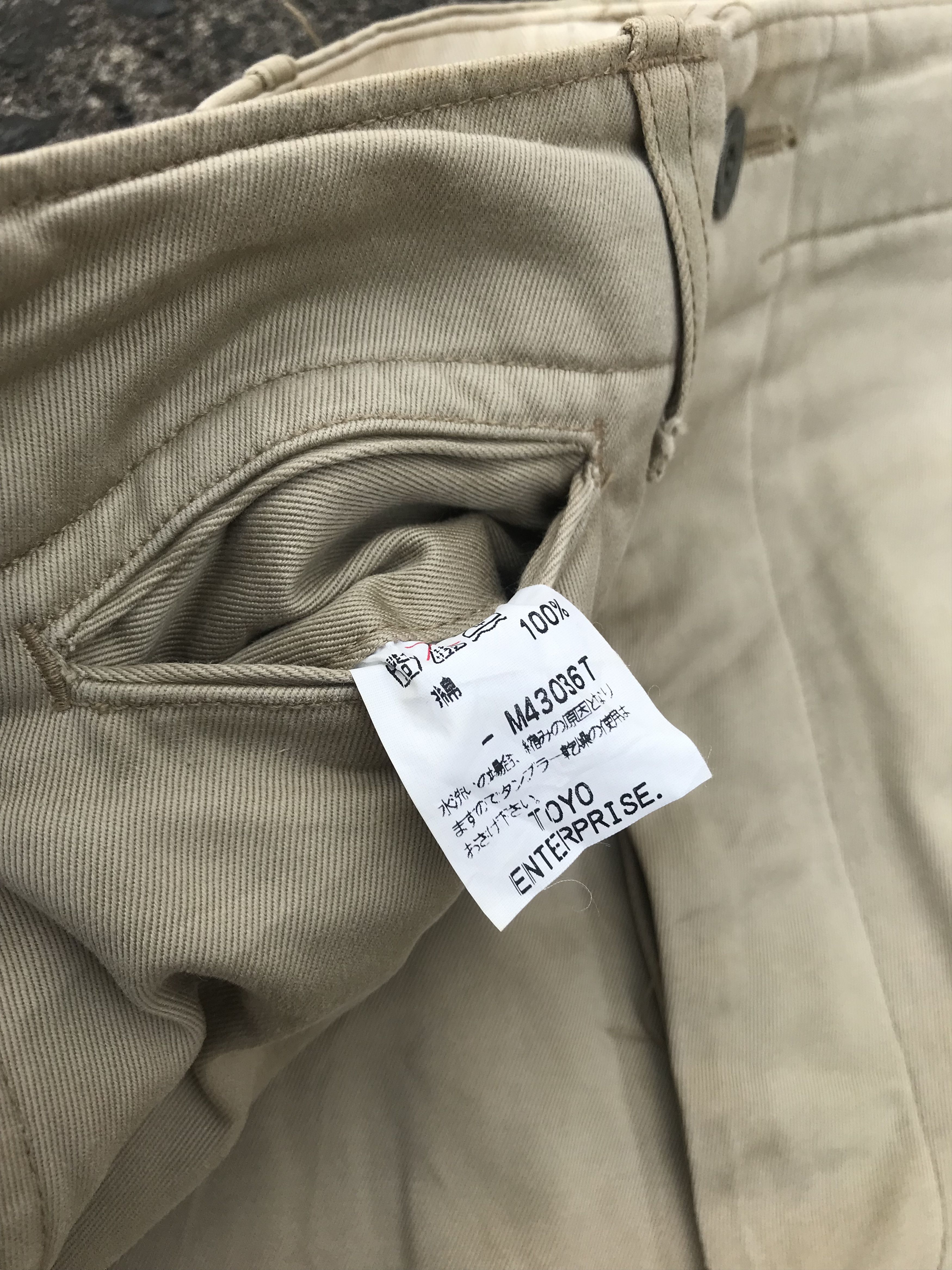 Buzz Rickson's Toyo enterprise buzz rickson’s original spec khaki trouser Size US 30 / EU 46 - 4 Thumbnail