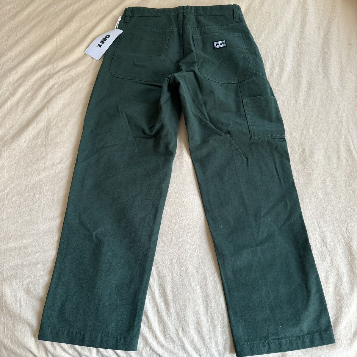 Obey Obey Hardwork Green Carpenter Pants Size US 30 / EU 46 - 2 Thumbnail