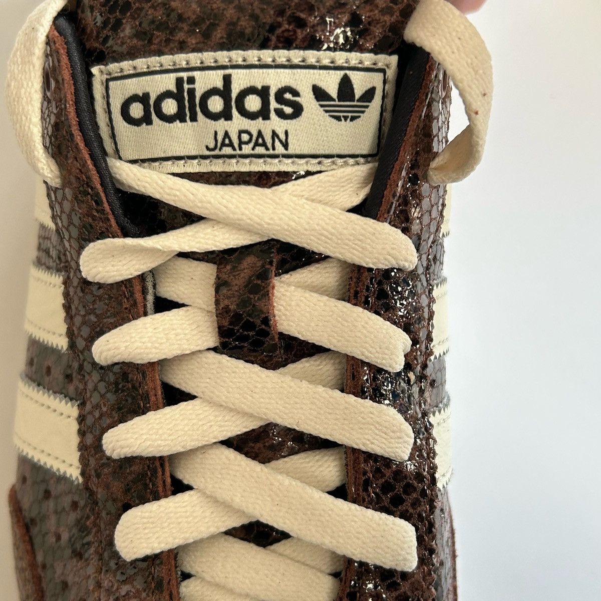 Adidas Adidas Japan Preloved Brown Snakeskin 🐍-W8 Size US 8 / IT 38 - 8 Thumbnail