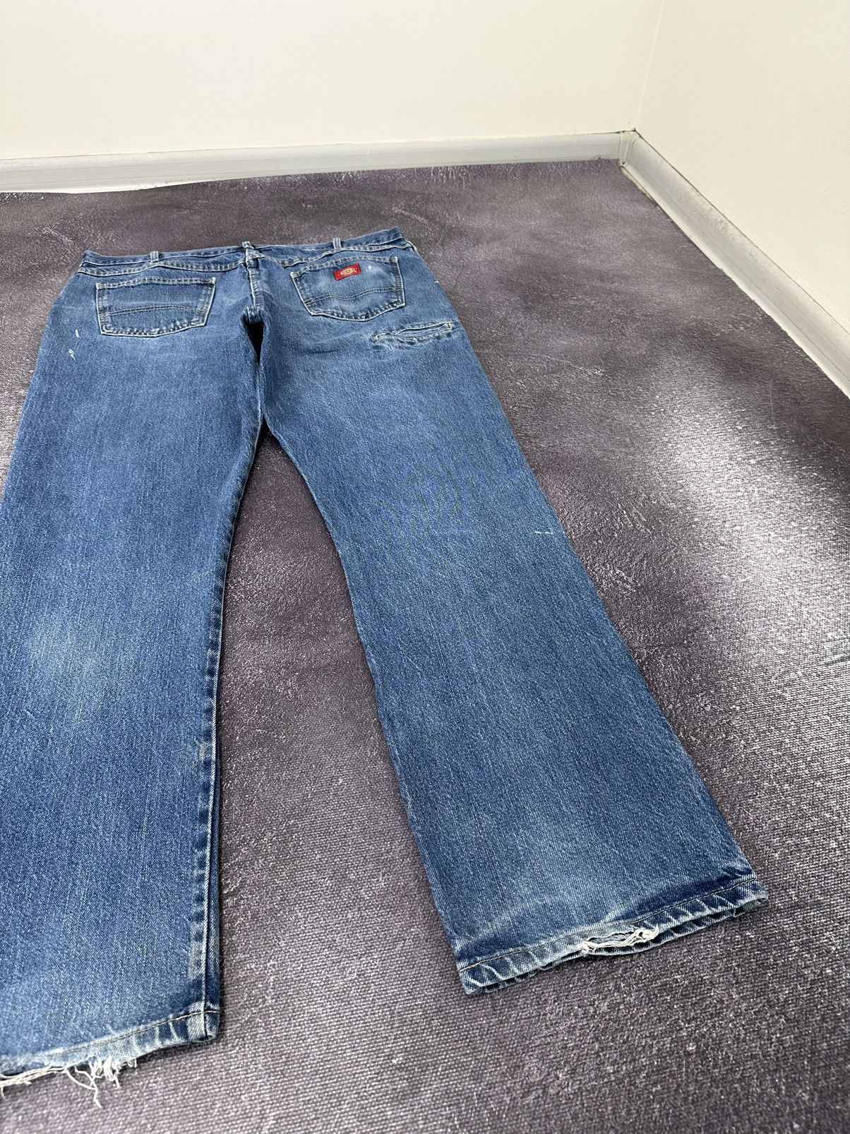 Dickies Vintage Dickies Faded Opium Blue Denim Baggy USA Work Jeans Size US 40 / EU 56 - 4 Thumbnail