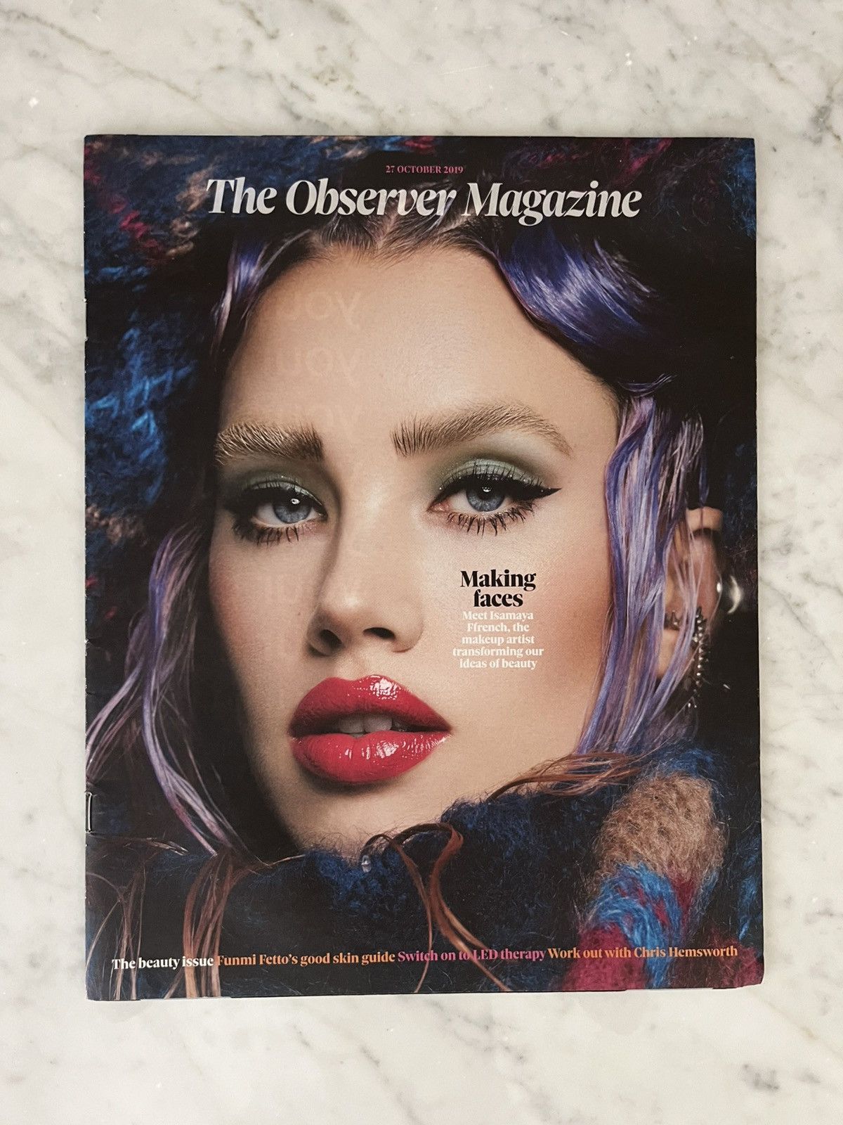 Other THE OBSERVER MAGAZINE 2020 starring ISAMAYA FFRENCH Size ONE SIZE - 1 Thumbnail